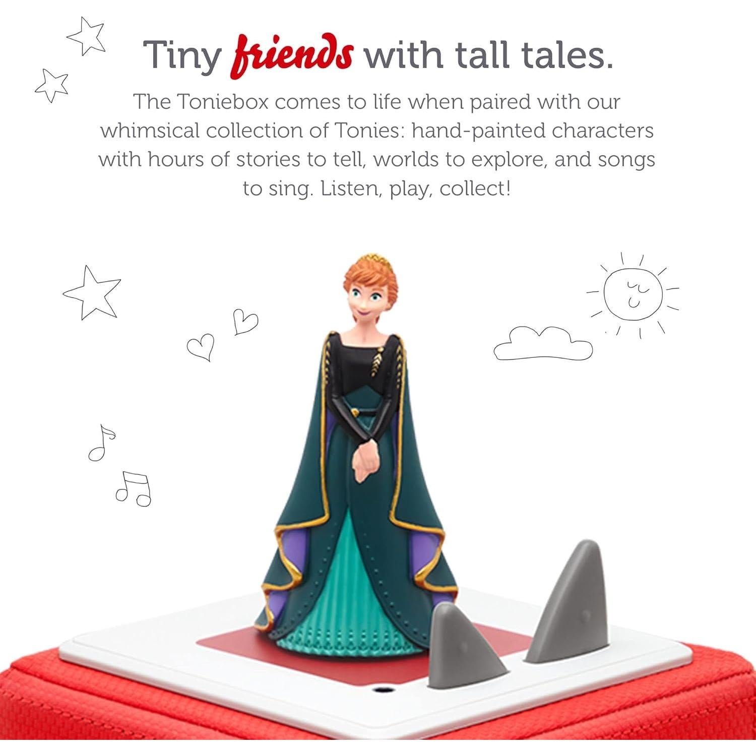 Figurita de Audio Tonies Anna Disney Frozen 2 con 5 Canciones