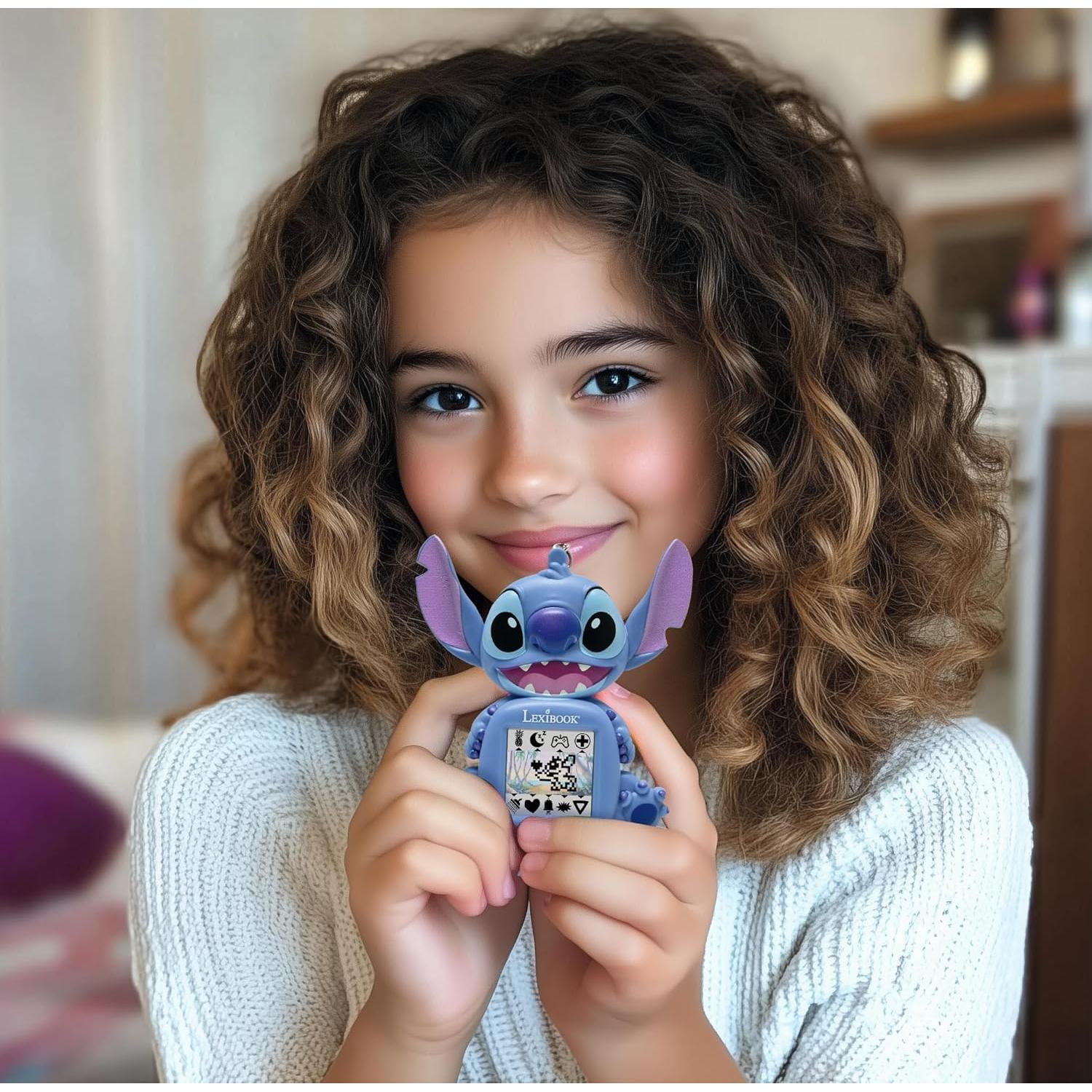 Consola de Juegos Portátil Lexibook Stitch 8 Juegos Interactivos