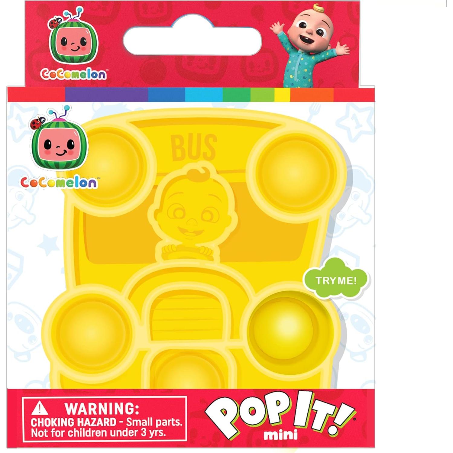 Pop It! Buffalo Games Mini Bus Cocomelon 2 Jugadores