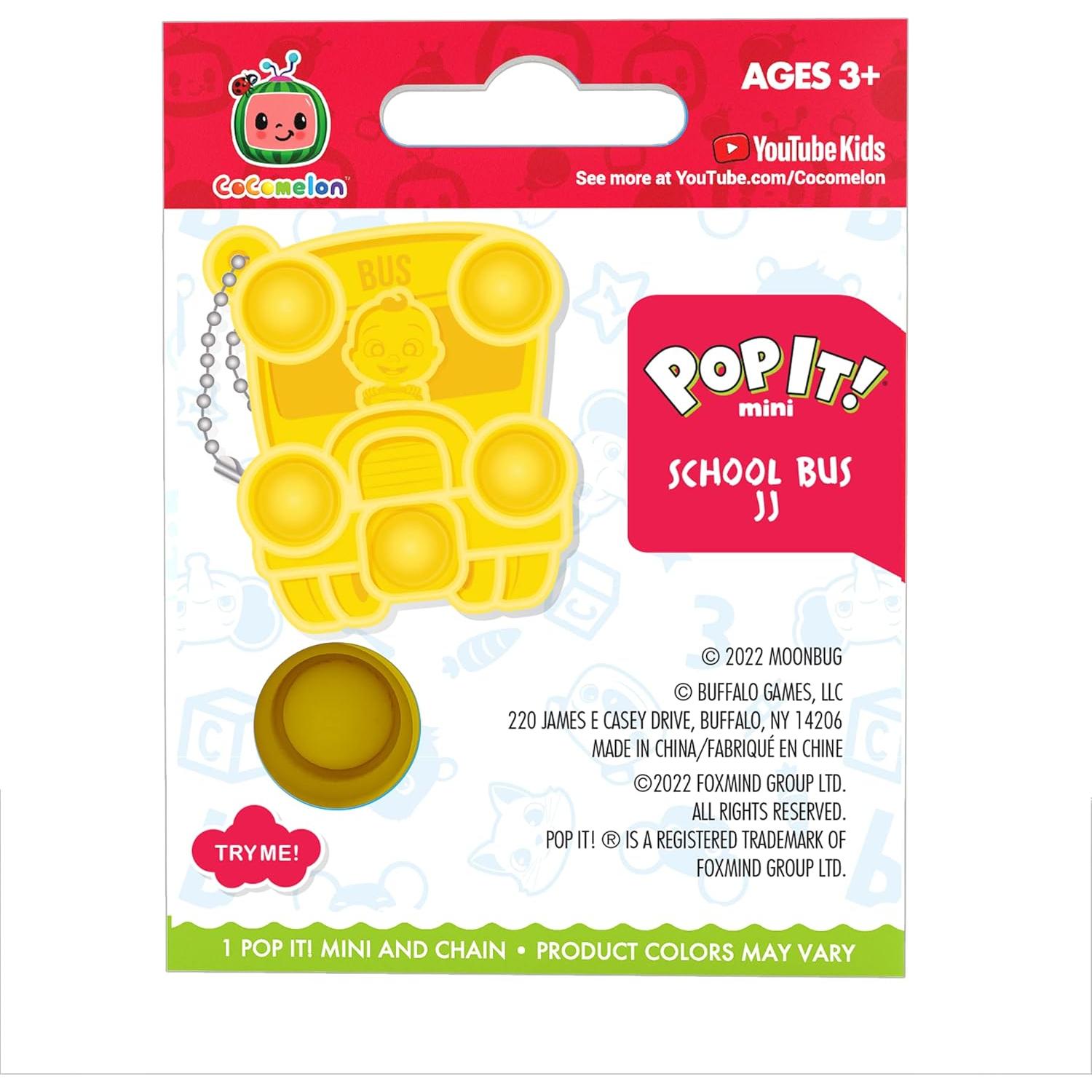 Pop It! Buffalo Games Mini Bus Cocomelon 2 Jugadores