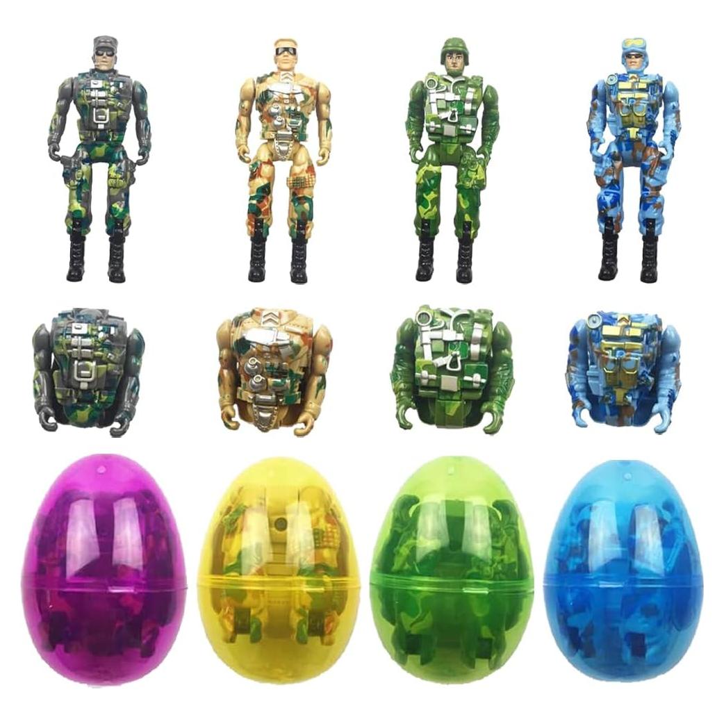 Huevos de Pascua Jumbo Funky Wizard 4Pack con Juguetes