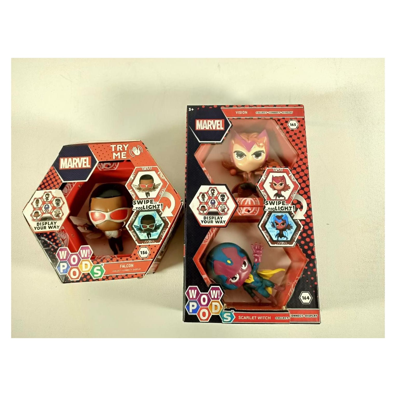 Figura Bobble-Head Falcon WOW! PODS Marvel 10 cm Iluminada