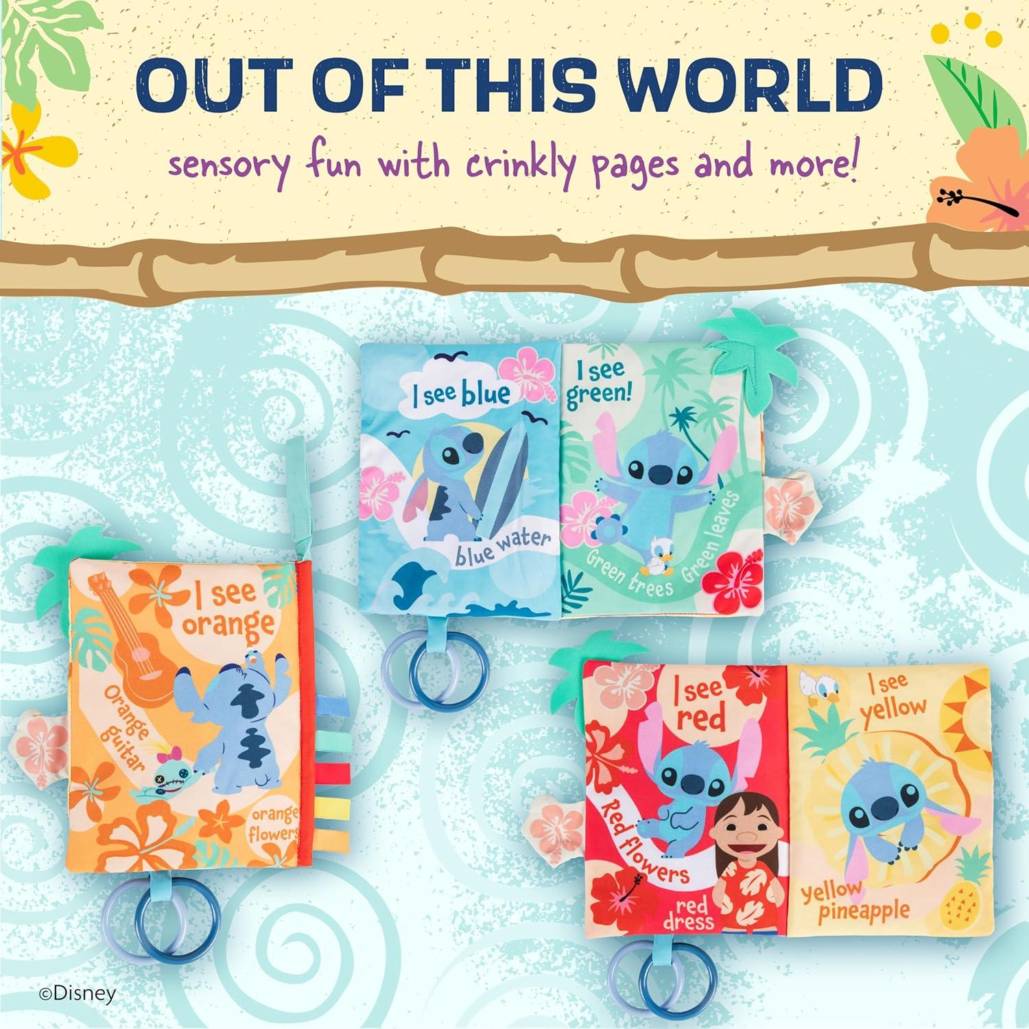 Libro Suave Disney Lilo & Stitch para Bebés 6 meses