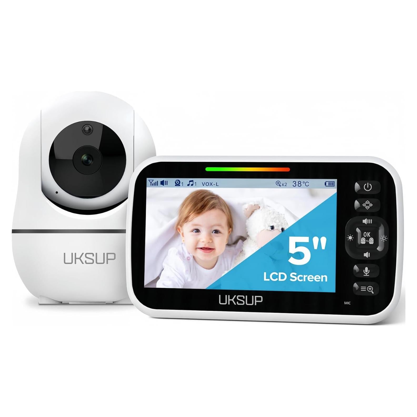 Monitor de Bebé SMARTBABY SM663 con Cámara y Audio