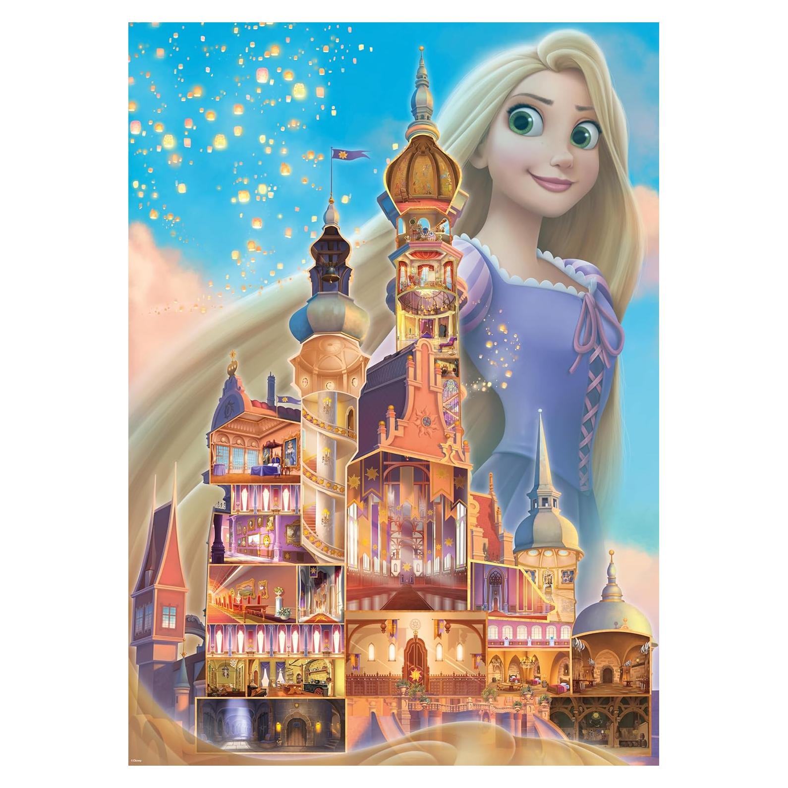 Rompecabezas Ravensburger 1000 Piezas Rapunzel Disney