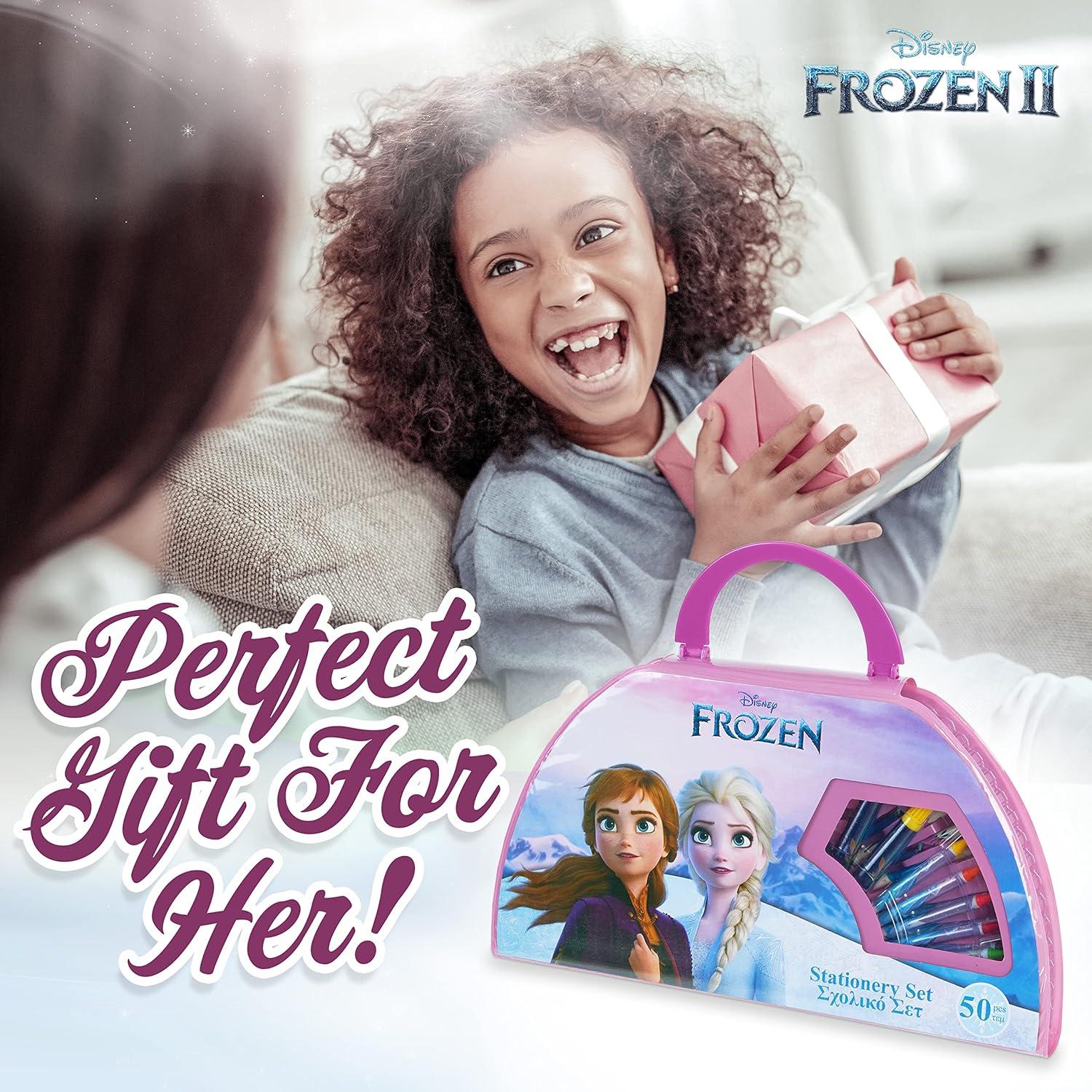 Juego de lápices de colores Disney Frozen 50 piezas