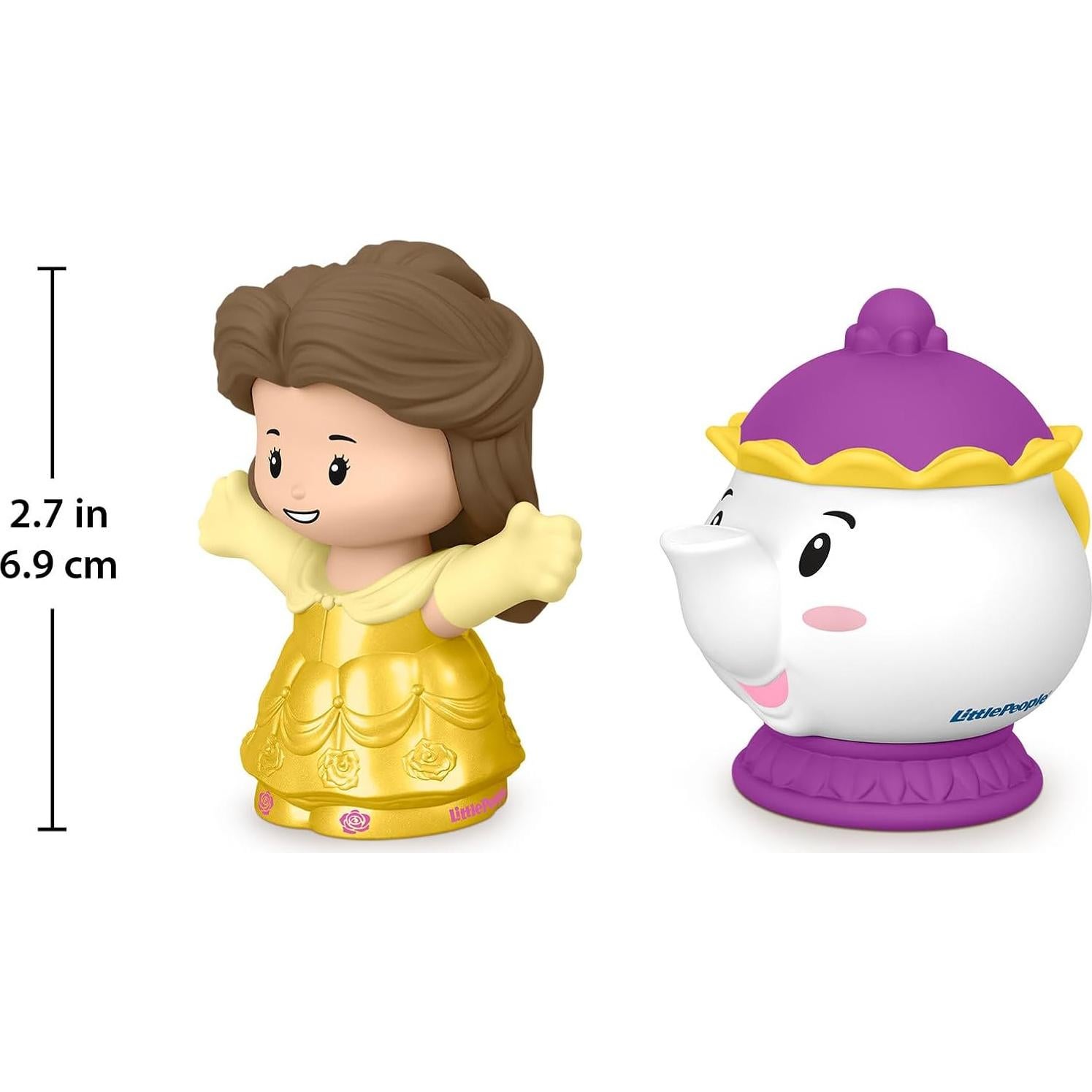 Figuras Pequeños Pueblos Fisher-Price Bella y Sra. Potts
