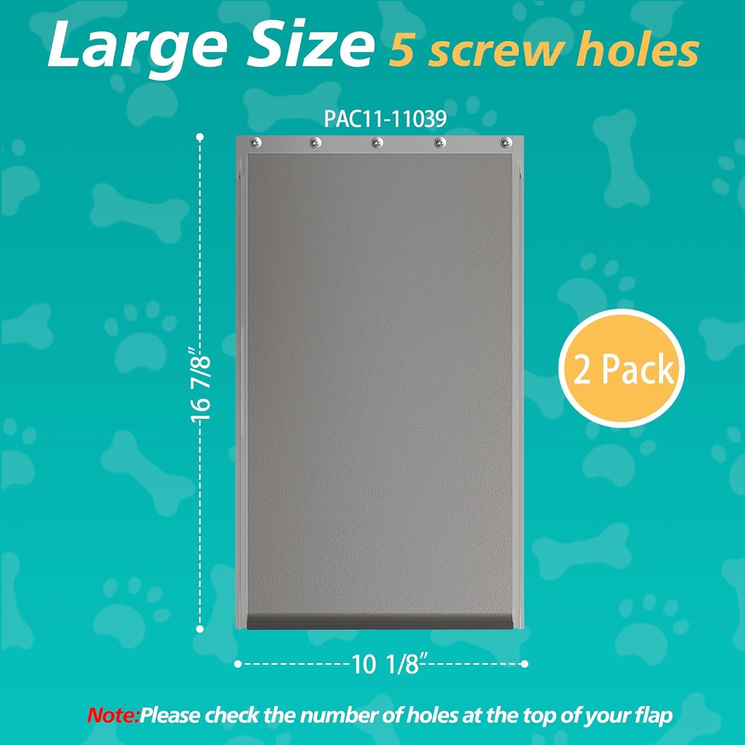 2 Aletas de Reemplazo para Puerta de Perro MOLYLY PAC11-11039