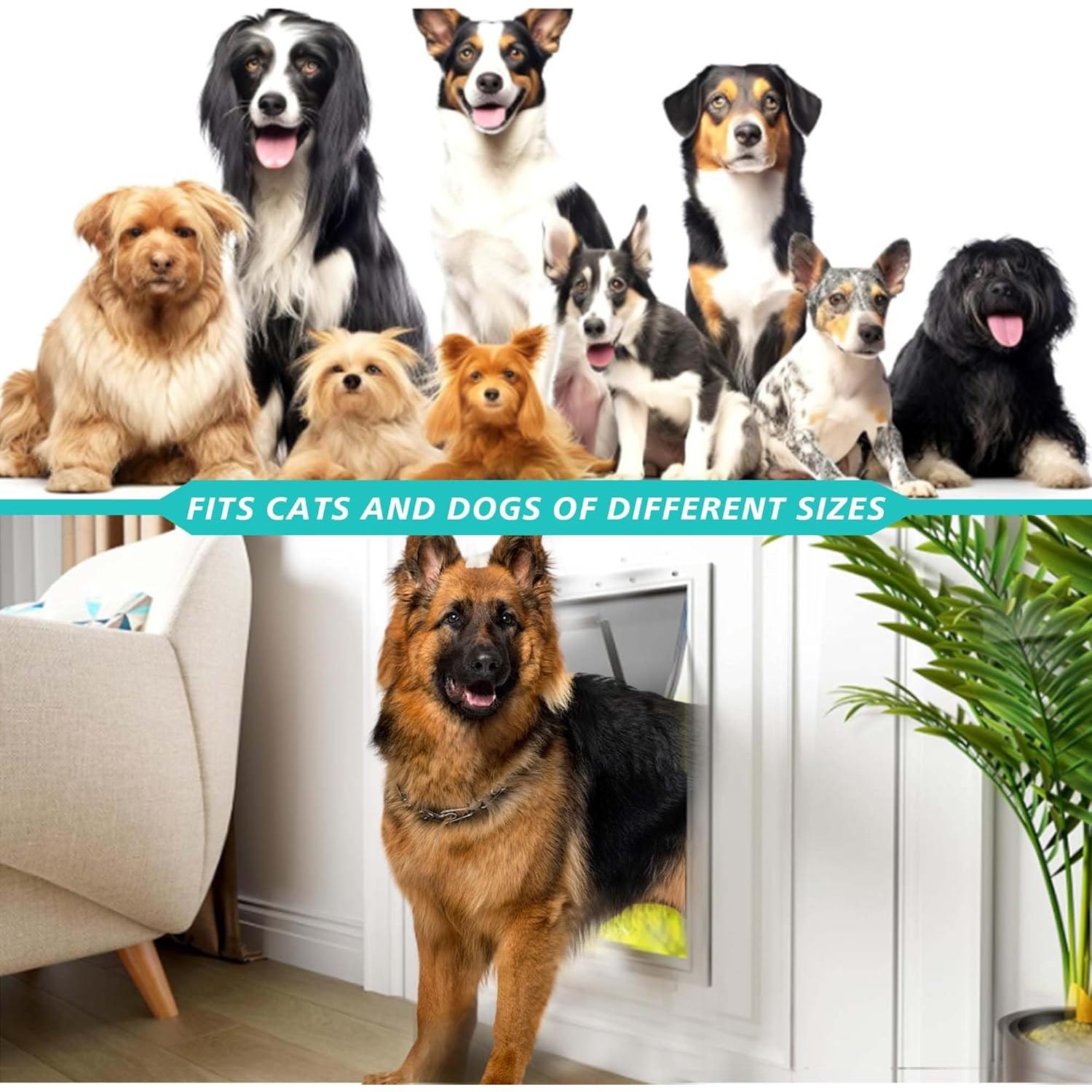 2 Aletas de Reemplazo para Puerta de Perro MOLYLY PAC11-11039