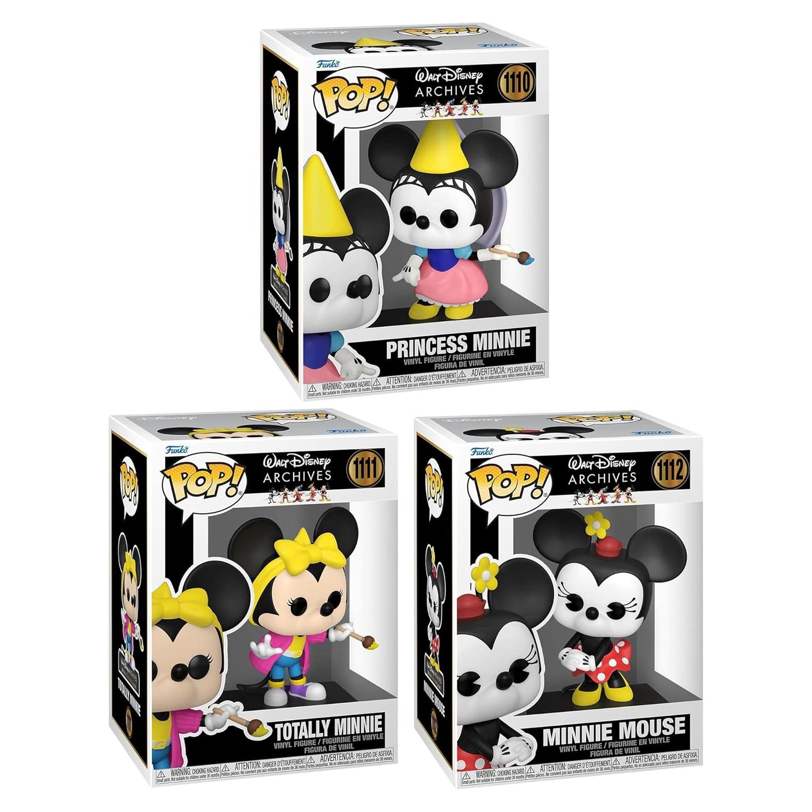 Funko Pop! Disney Minnie Mouse Conjunto Coleccionista 3 Figuras