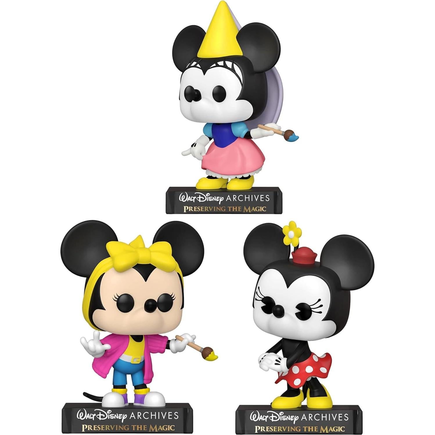 Funko Pop! Disney Minnie Mouse Conjunto Coleccionista 3 Figuras