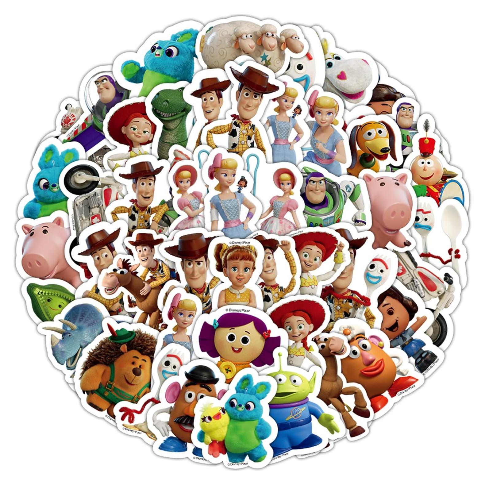 Paquete de Stickers QUTA 50PCs Caricaturas Lindas