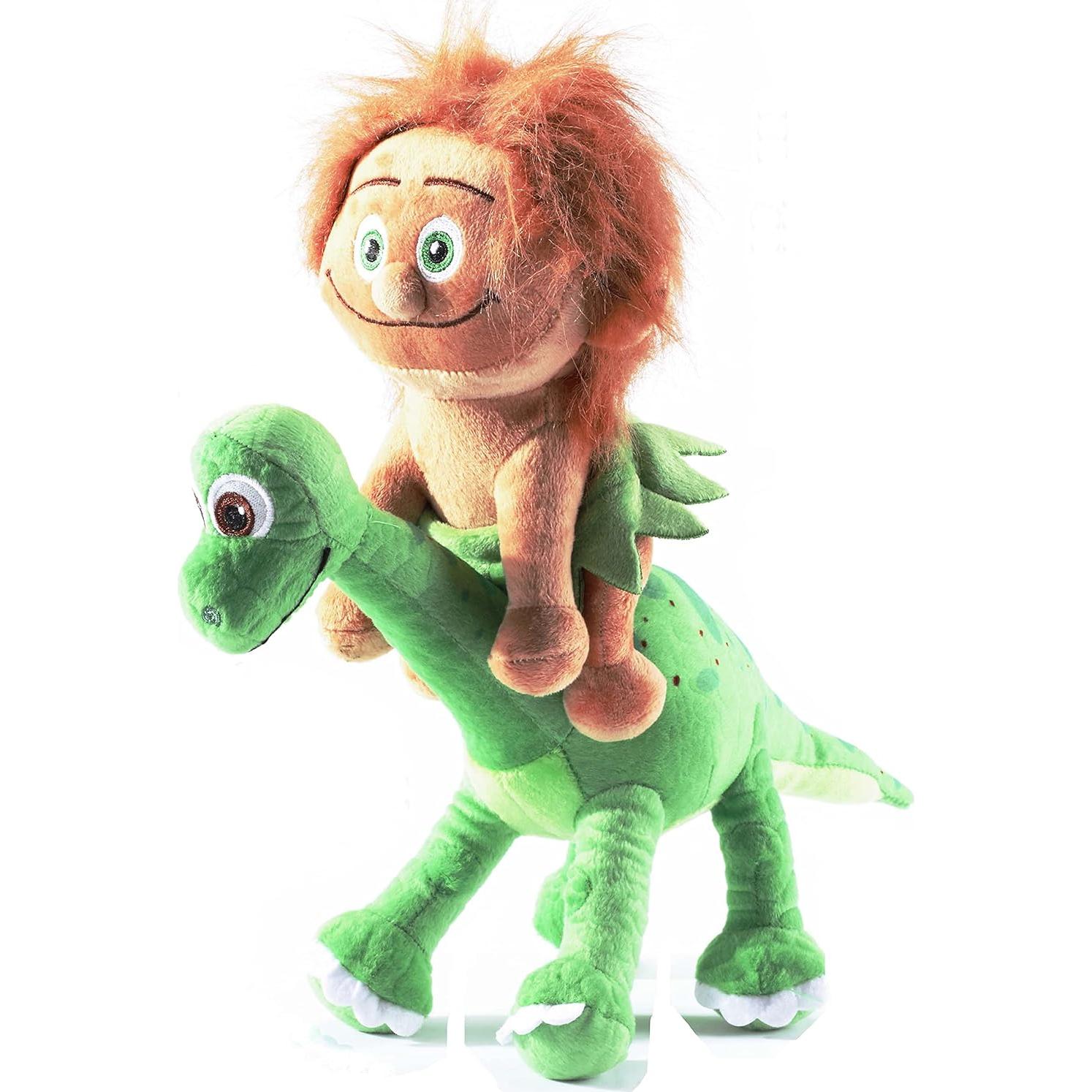 Set de Peluches El Buen Dinosaurio - Spot y Arlo 2 Piezas