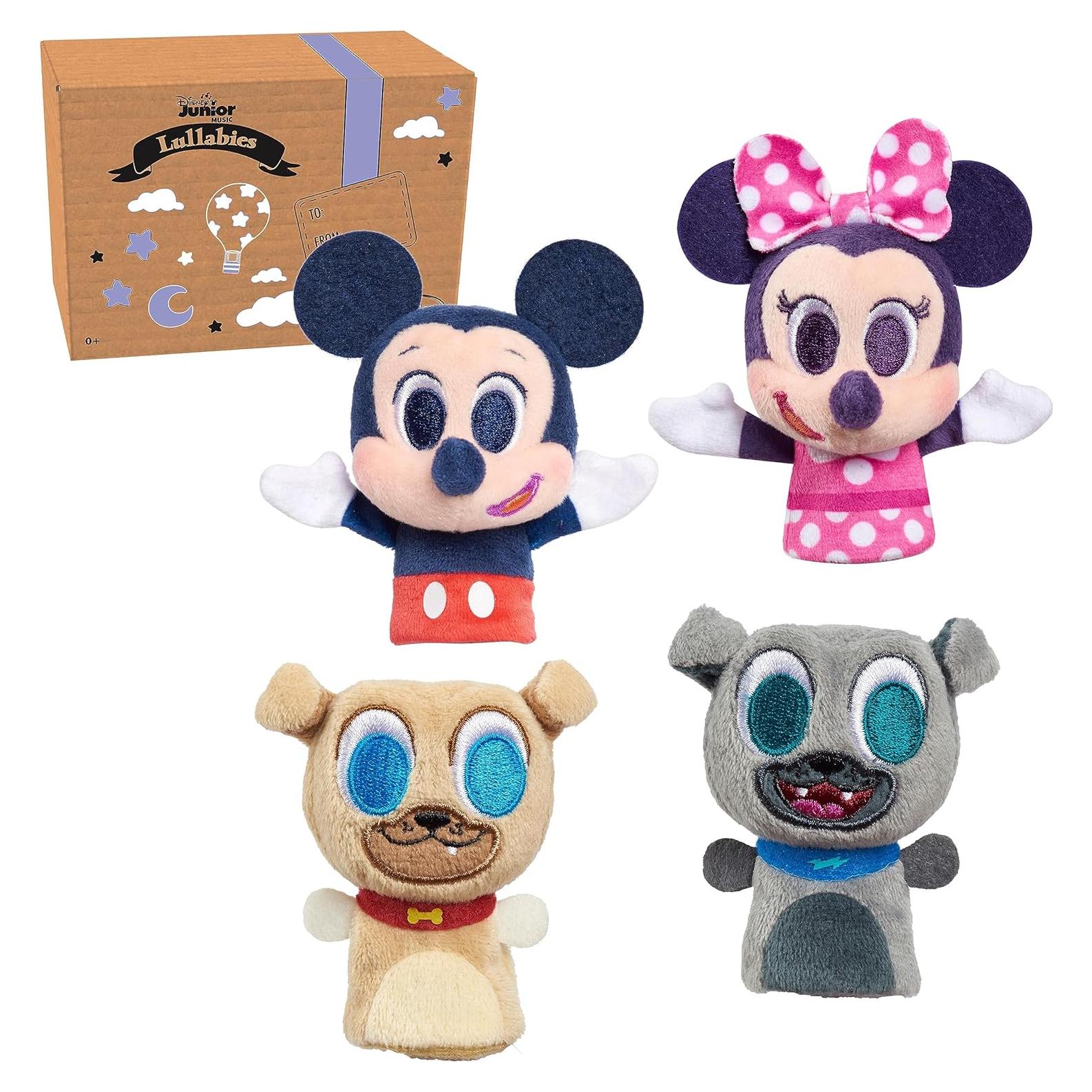 Títeres de Dedo Disney Junior Just Play Mickey y Minnie