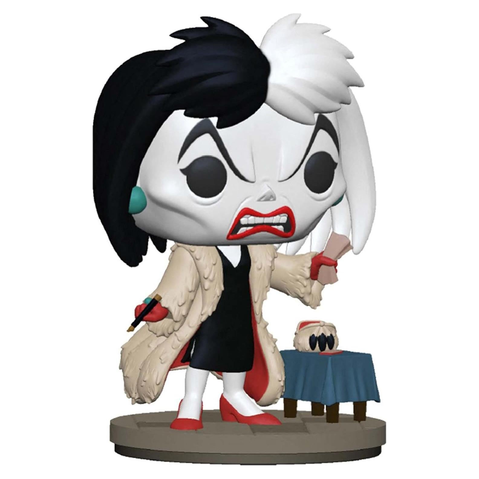 Funko Pop! Disney Cruella de Vil 12 cm Vinilo Coleccionable