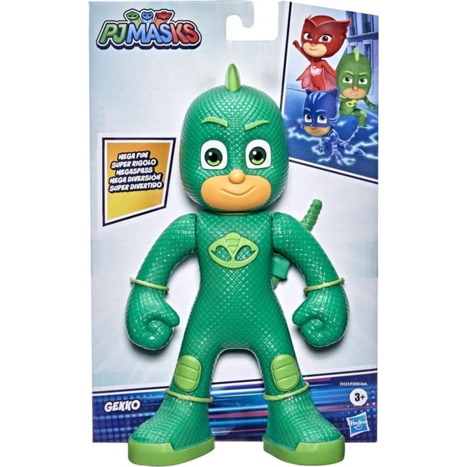 Figura Gecko PJ Masks Hasbro 25,4 cm Articulada Verde