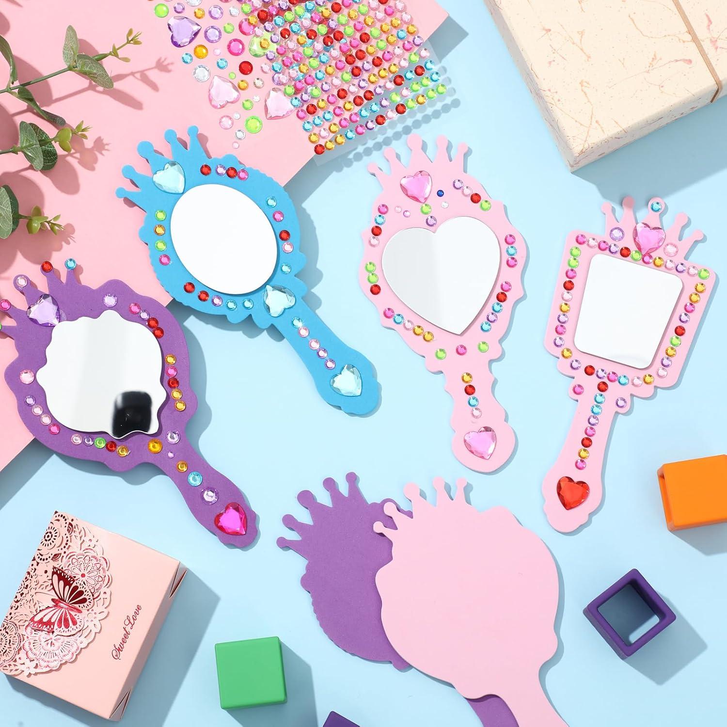 Espejos de Espuma Liliful 12 Piezas para Decorar DIY