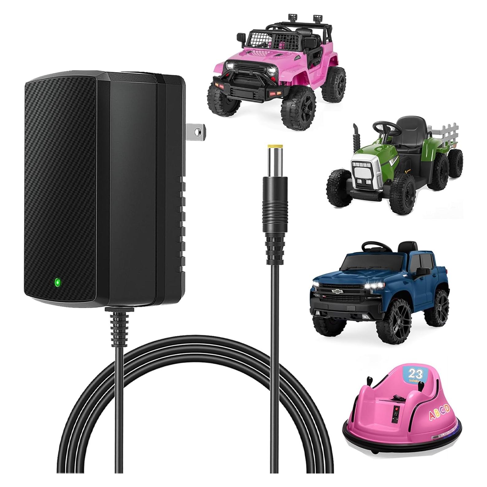 Cargador 12V Venshun para coches eléctricos niños
