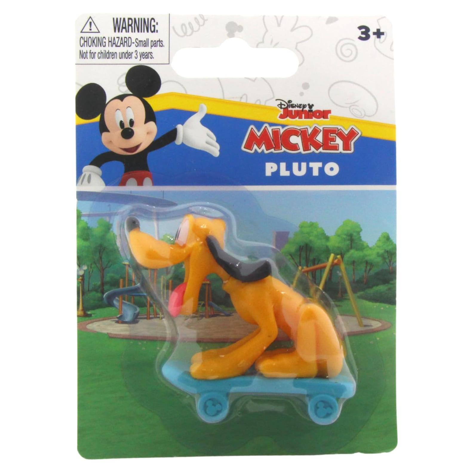 Figura 3D Pluto 6cm - Mickey y Amigos - Miniatura Coleccionable
