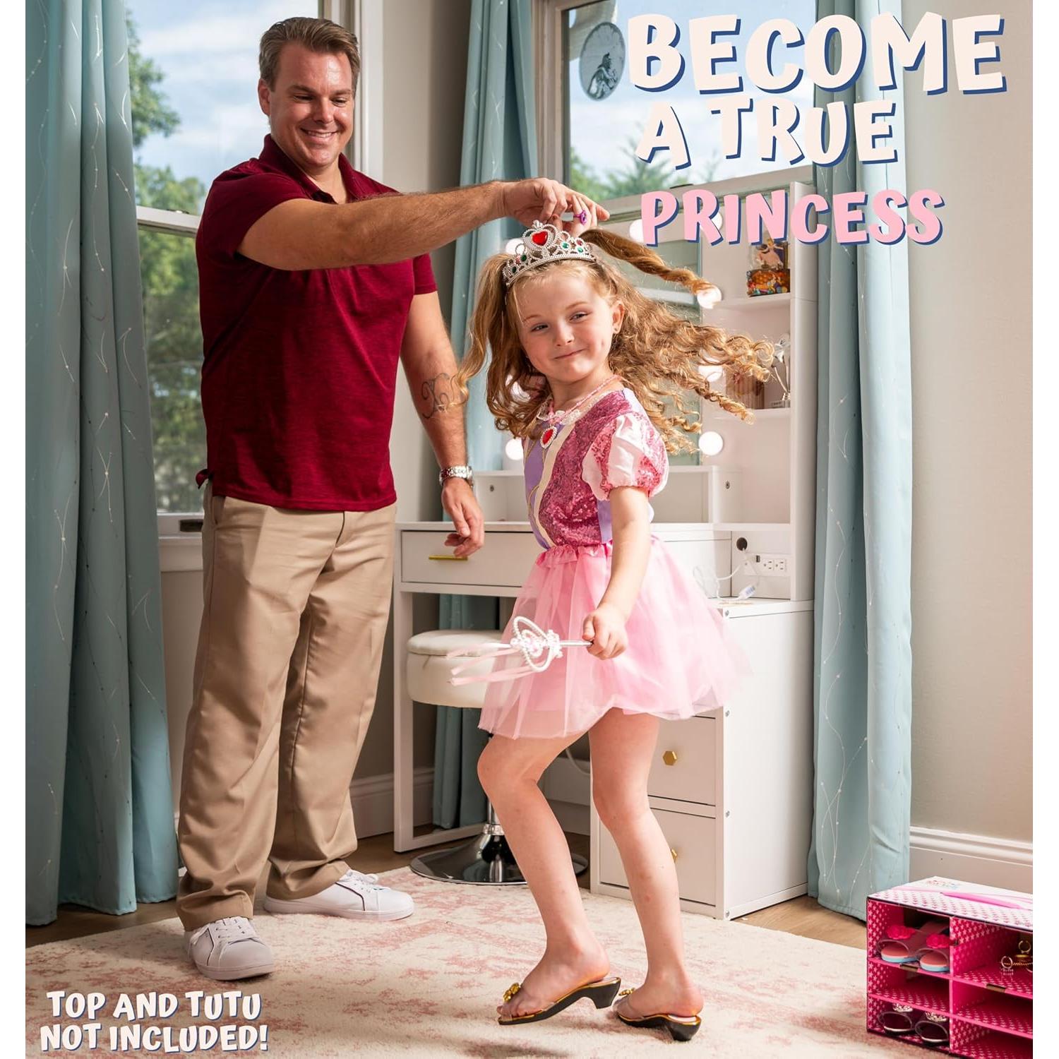 Juego de Princesa ToyVelt con Zapatos y Joyería - Rosa