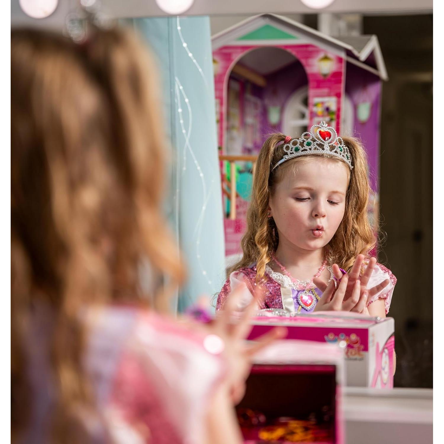 Juego de Princesa ToyVelt con Zapatos y Joyería - Rosa