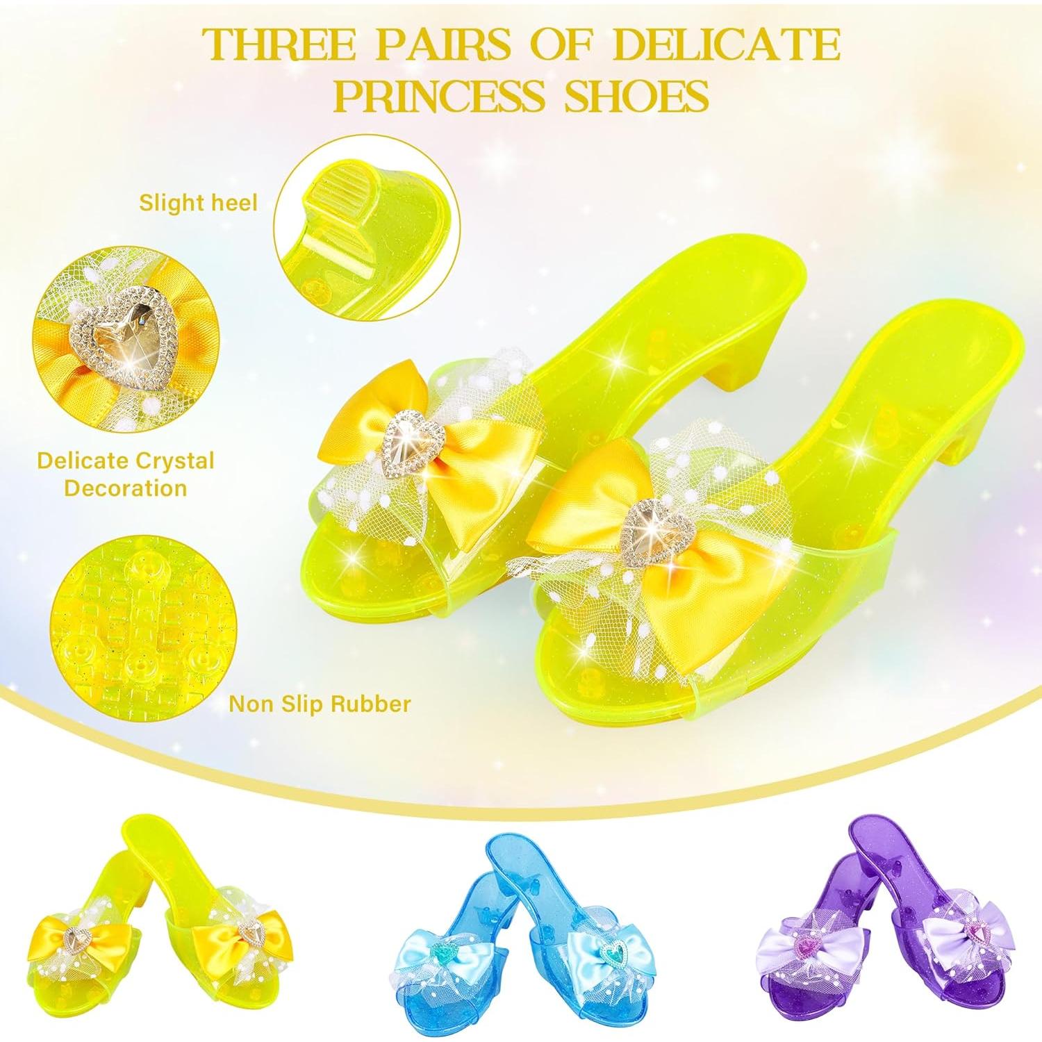 Conjunto de Joyería Princesa Boutique KKONES 3 Faldas y Zapatos