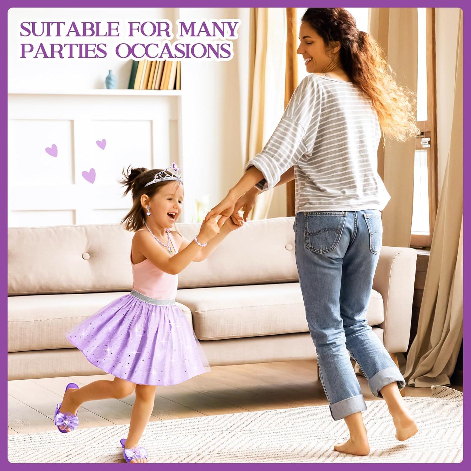 Conjunto de Joyería Princesa Boutique KKONES 3 Faldas y Zapatos