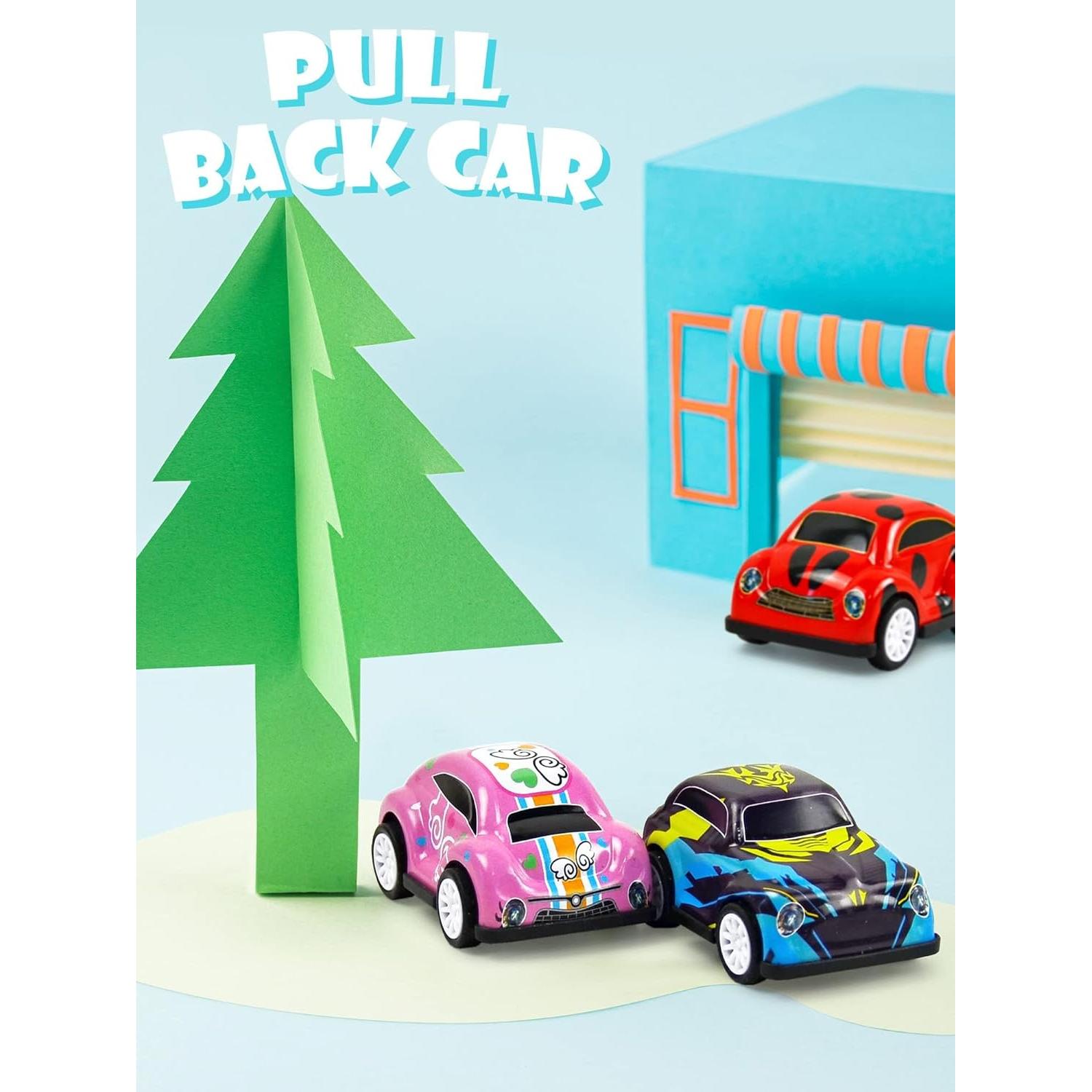 Vileafy 30 Mini Coches de Retroceso para Niños 3-5 Años