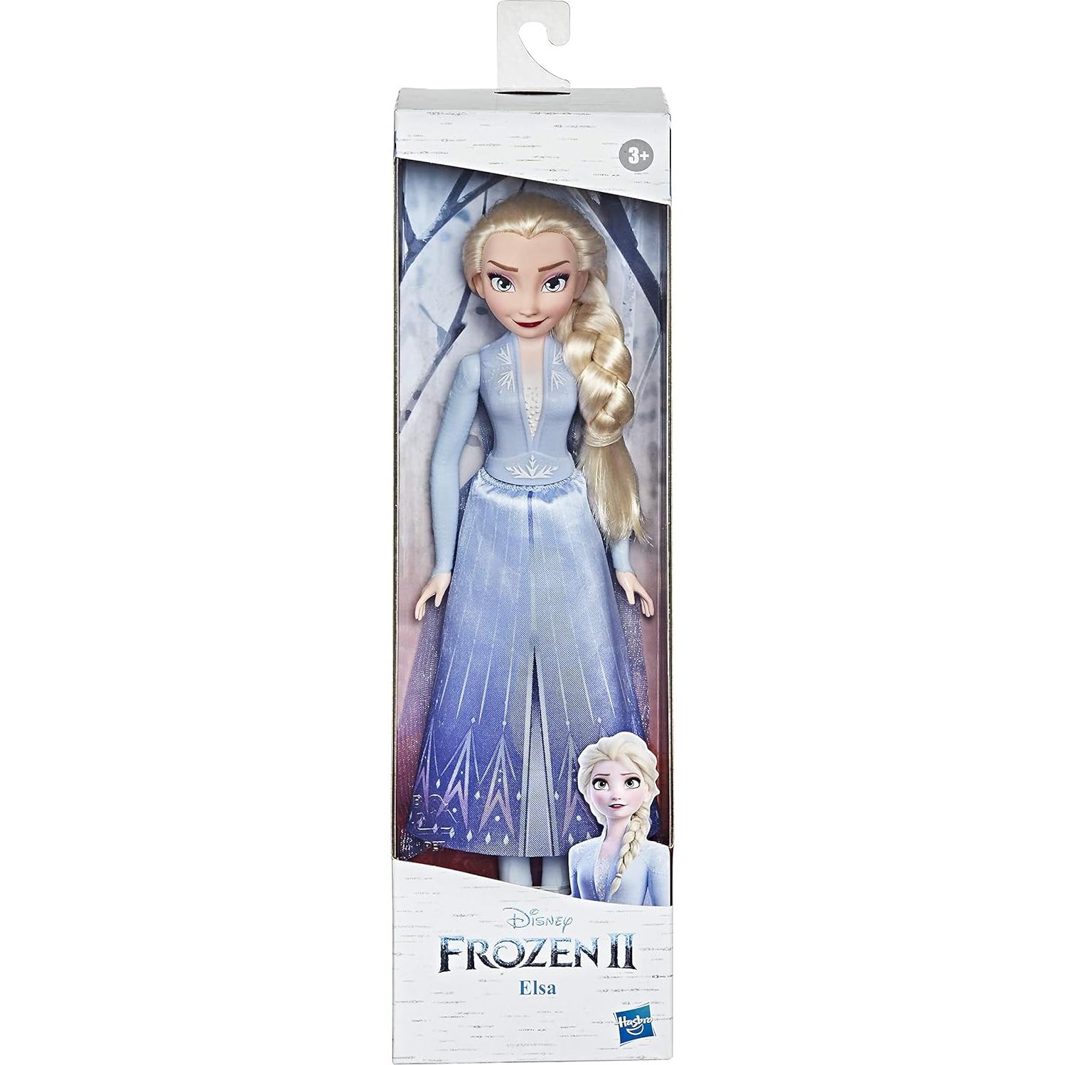 Muñeca Elsa Frozen 2 Hasbro 34.87 cm con accesorios