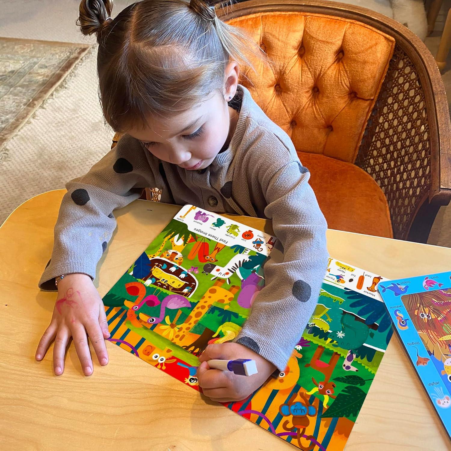 Libro de Actividades Educativas BenBen 28 Páginas para Niños