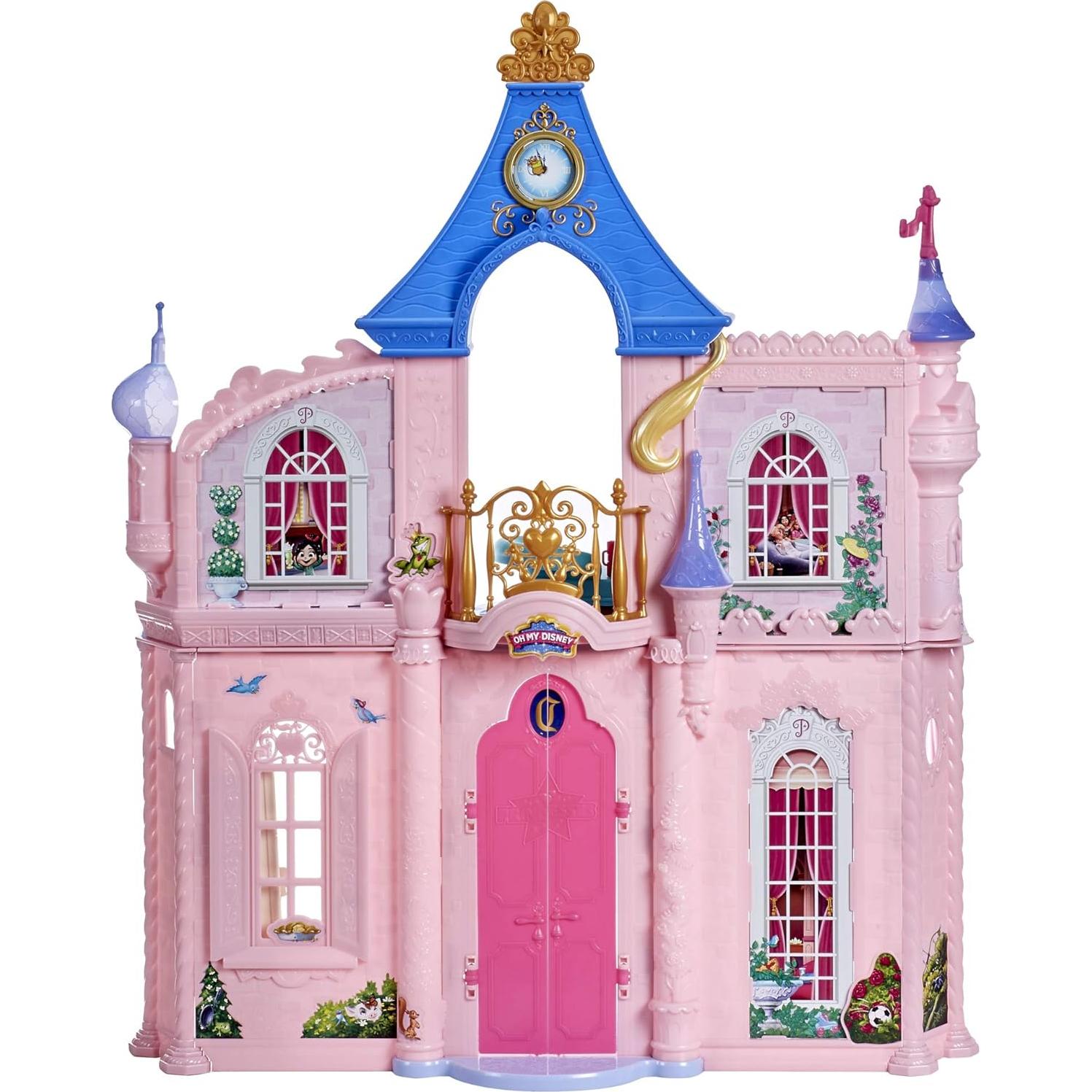 Disney Princess Fashion Doll Castle, Dollhouse 3.5 feet Tall with 16 Accessories and 6 Pieces of Furniture (Amazon Exclusive)