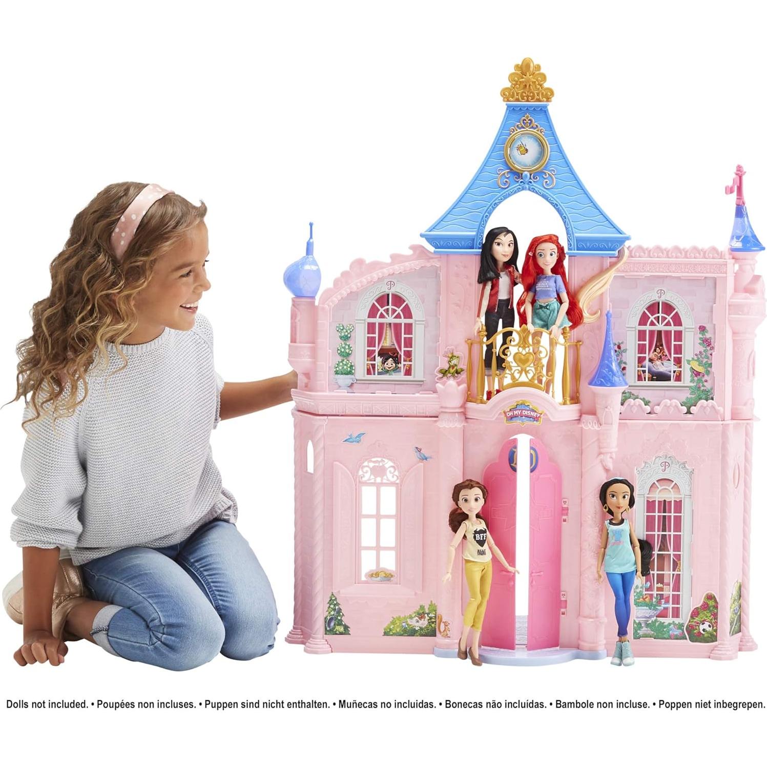 Disney Princess Fashion Doll Castle, Dollhouse 3.5 feet Tall with 16 Accessories and 6 Pieces of Furniture (Amazon Exclusive)