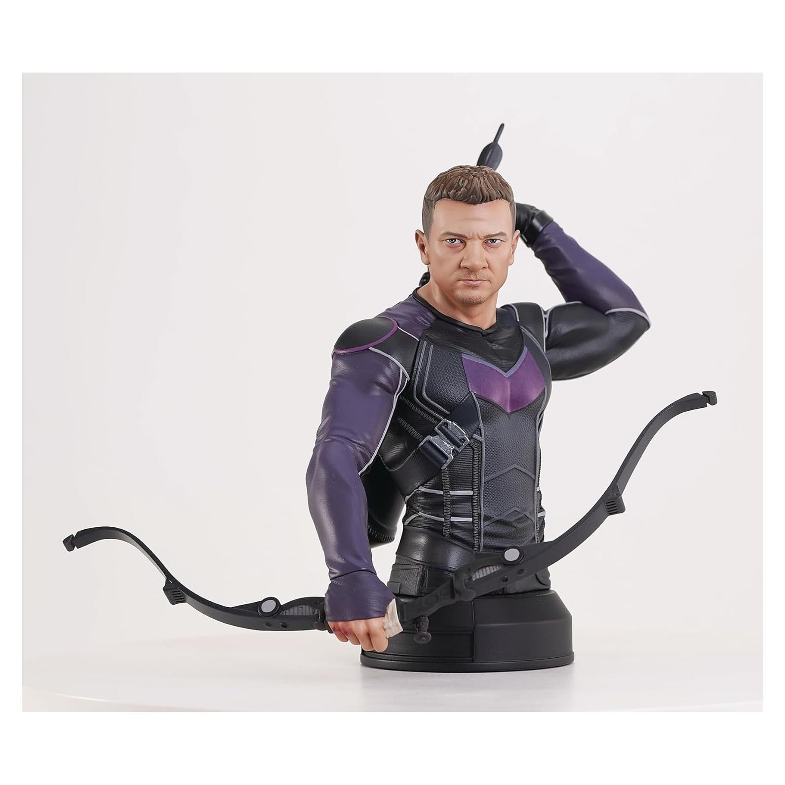 Busto Hawkeye Marvel Gentle Giant 15,24 cm Edición Limitada
