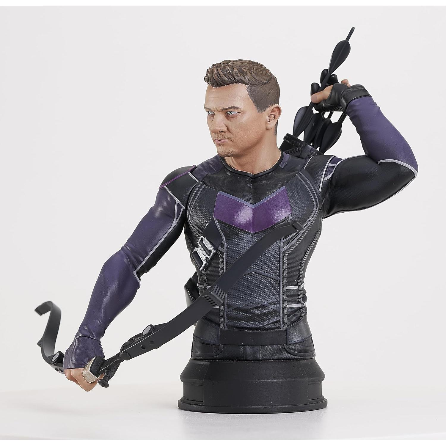 Busto Hawkeye Marvel Gentle Giant 15,24 cm Edición Limitada