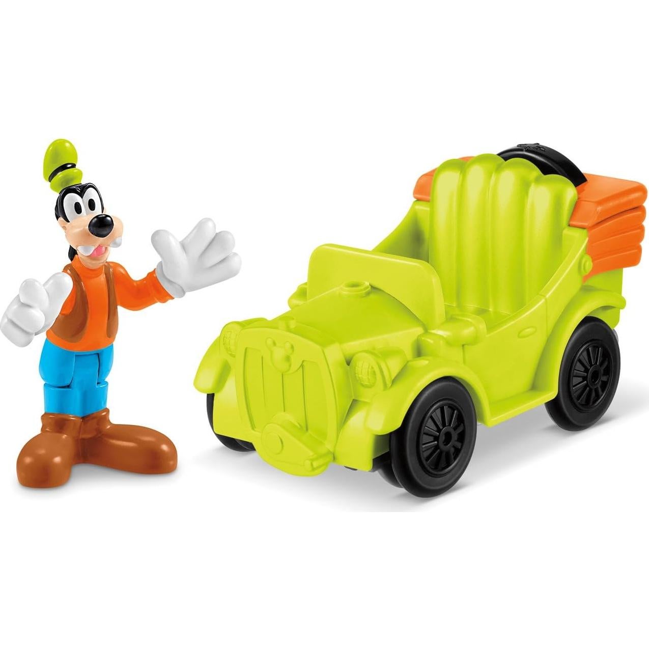 Jalopy de Goofy Fisher-Price 7.26 cm con figura posable