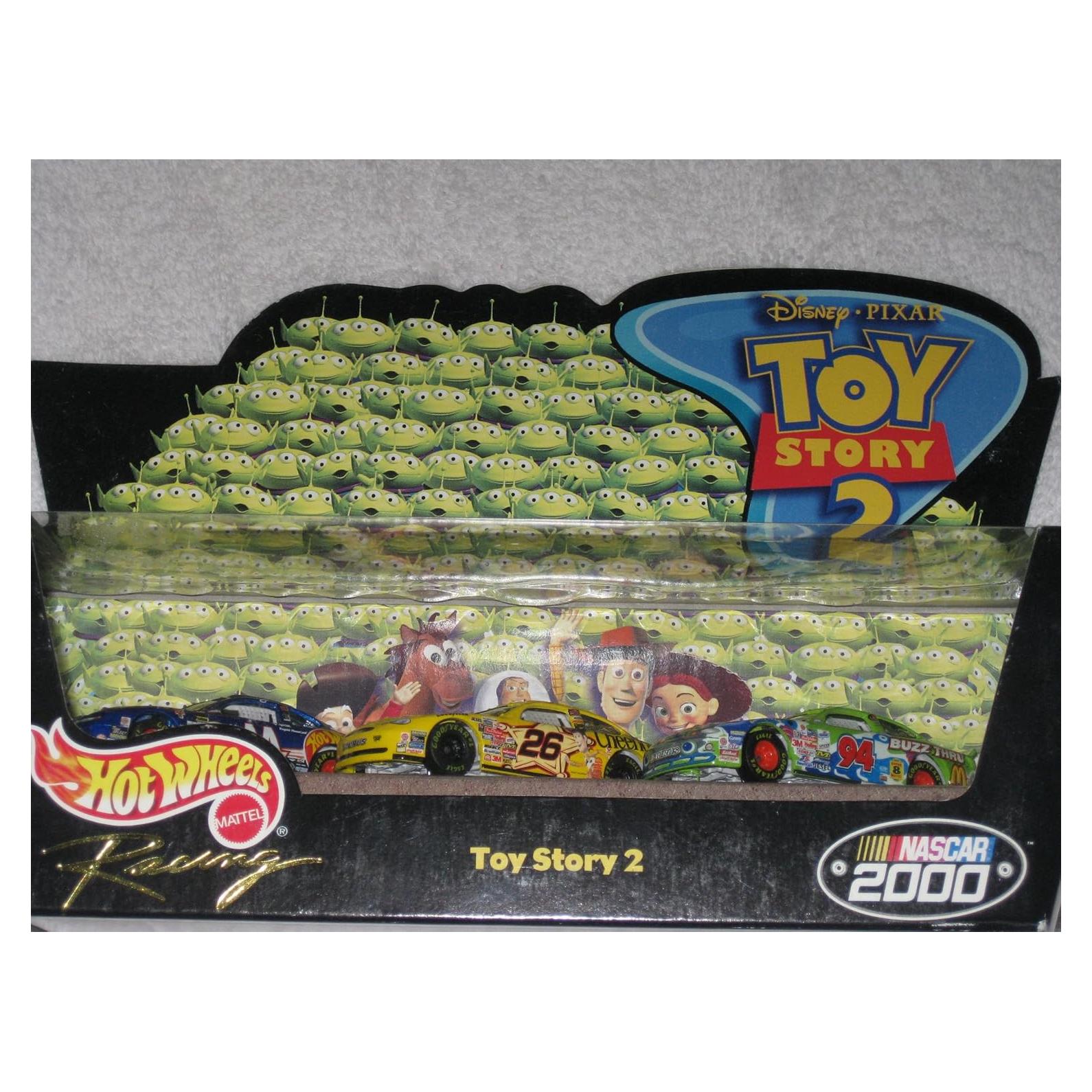 Hot Wheels Toy Story 2 - Autos Buzz y Woody - Mattel
