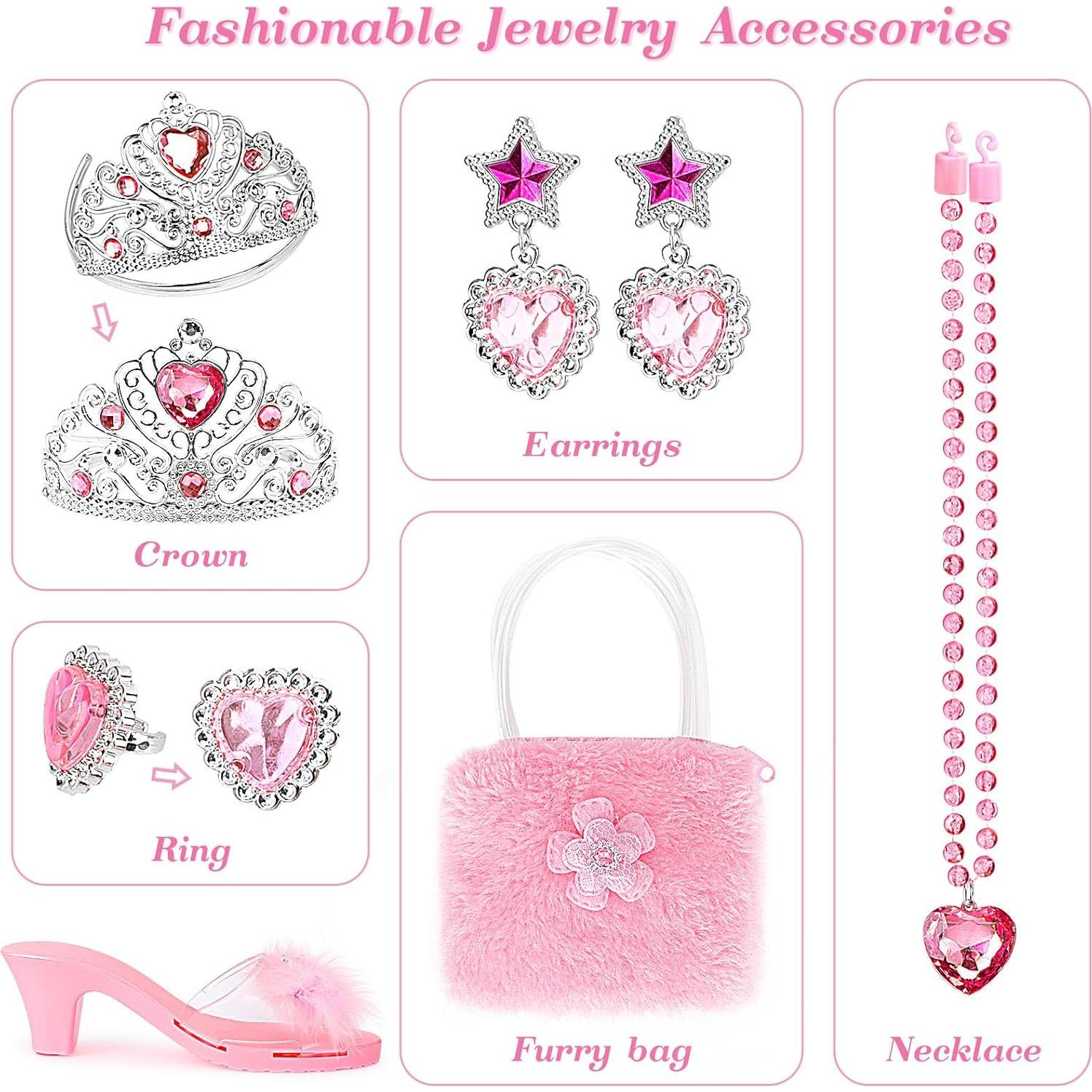 Conjunto de Disfraces de Princesa Jaolex - 3 Pares de Zapatos