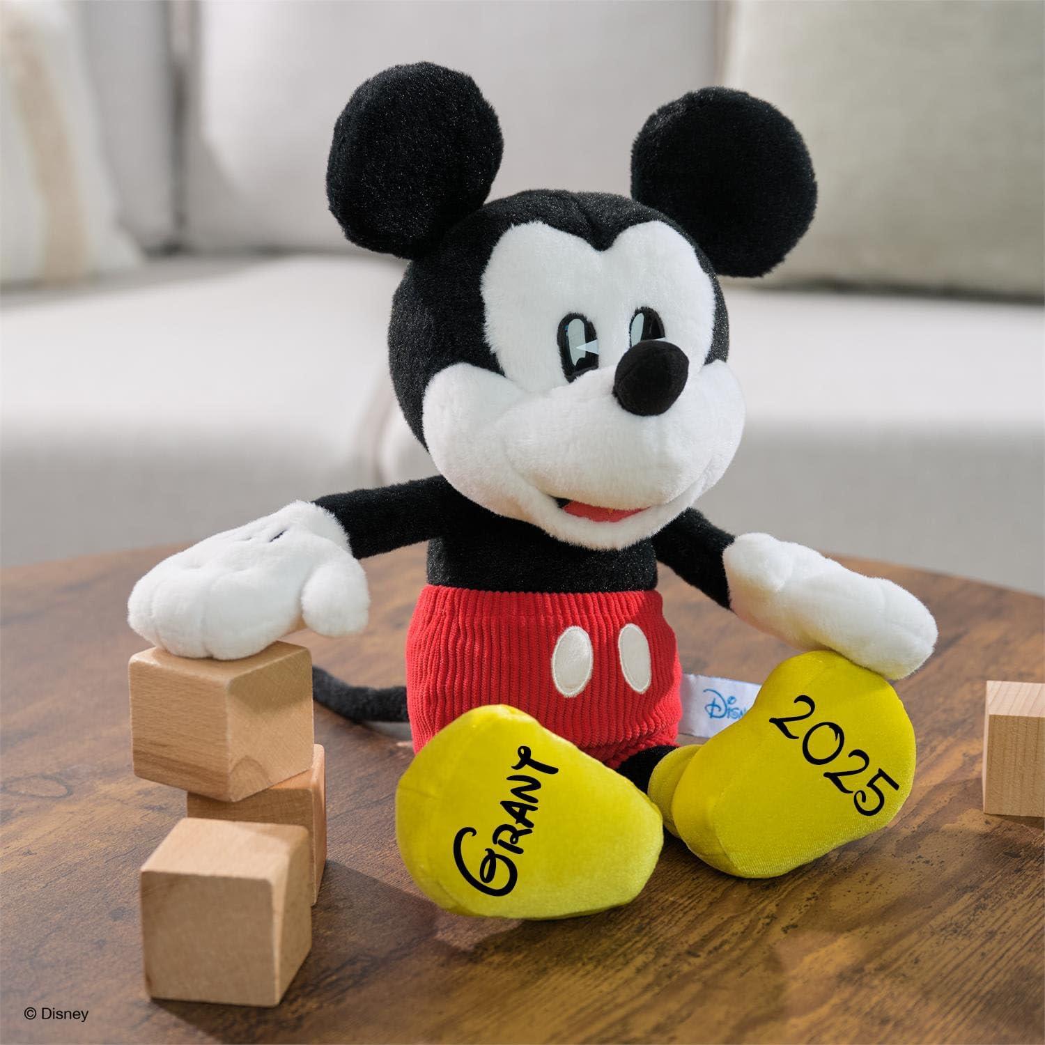 Peluche Mickey Mouse Disney Personalizado 35.5 cm