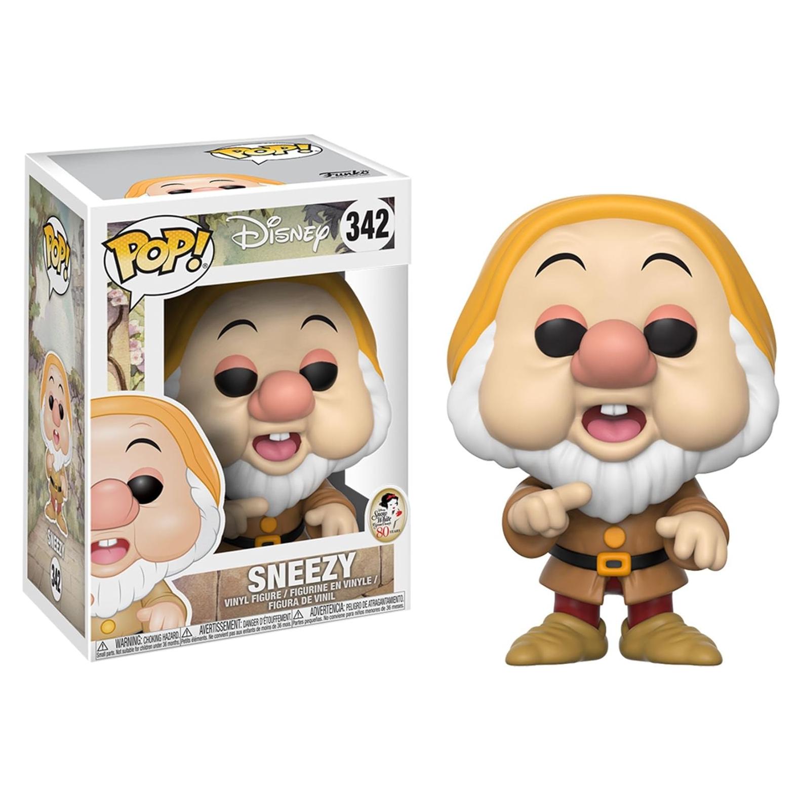 Funko Pop Disney Blancanieves Sneezy Figura Vinilo 9.5cm