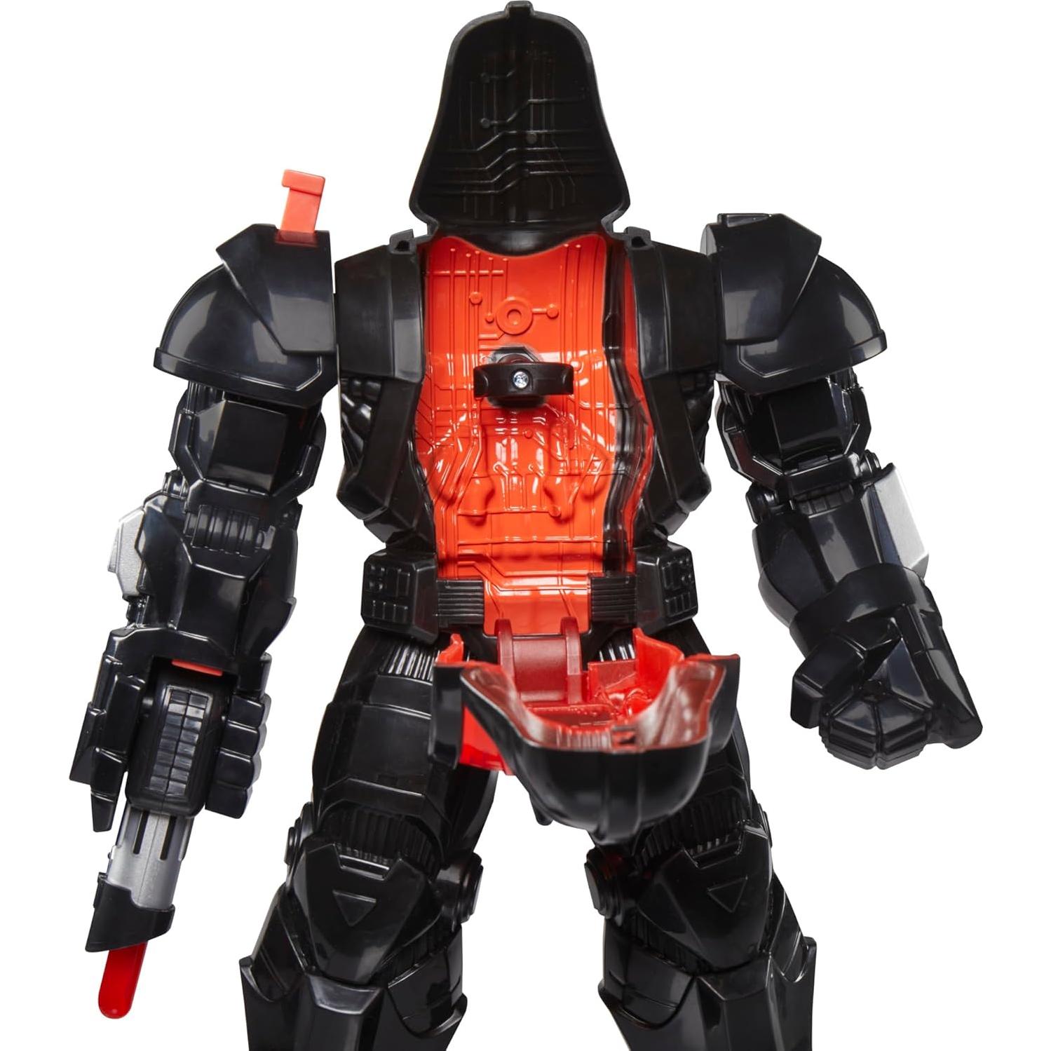 Traje Mecánico Darth Vader 28 cm + Figura 10 cm Star Wars