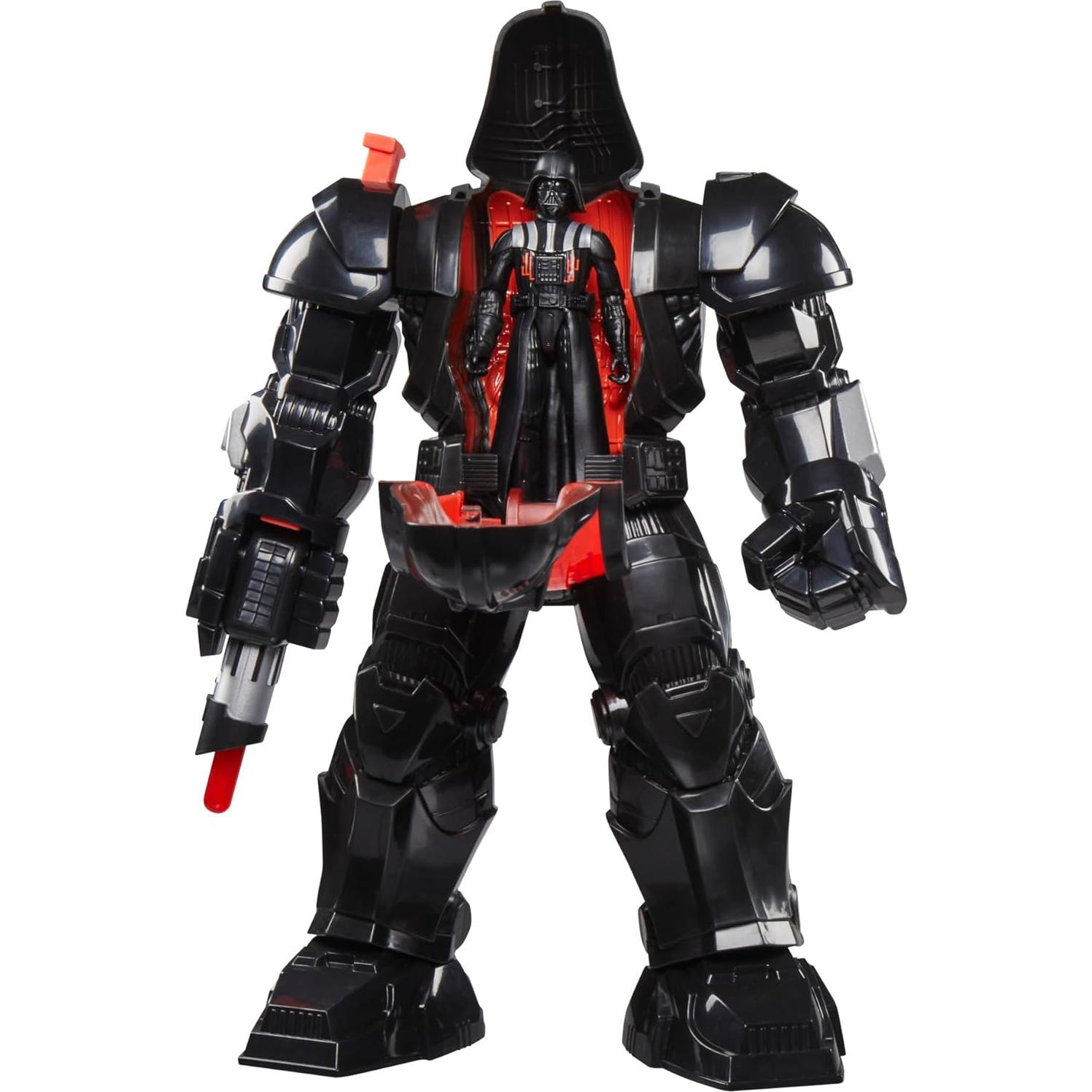Traje Mecánico Darth Vader 28 cm + Figura 10 cm Star Wars