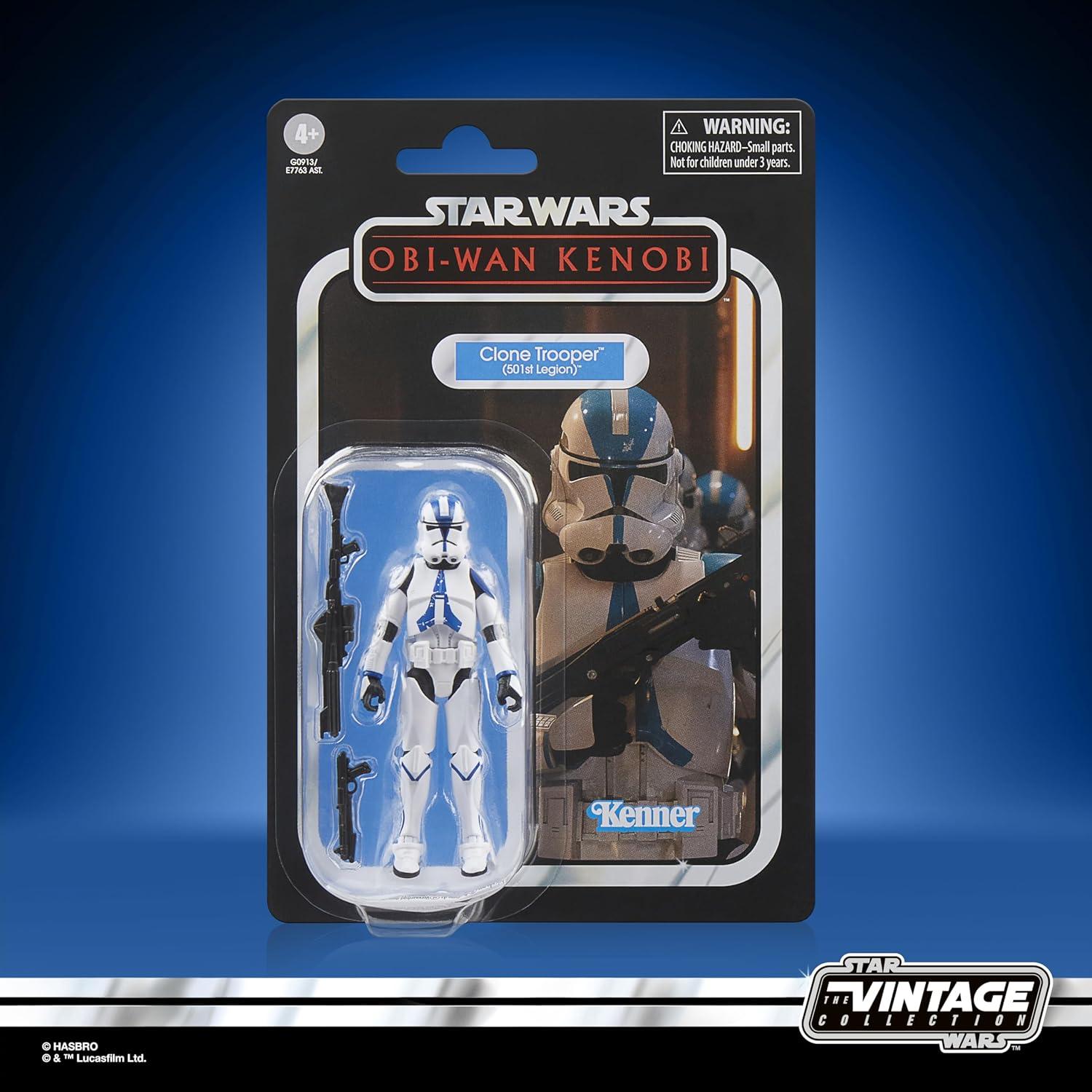 Figura de Acción Star Wars Clon 501 Hasbro 9.5 cm