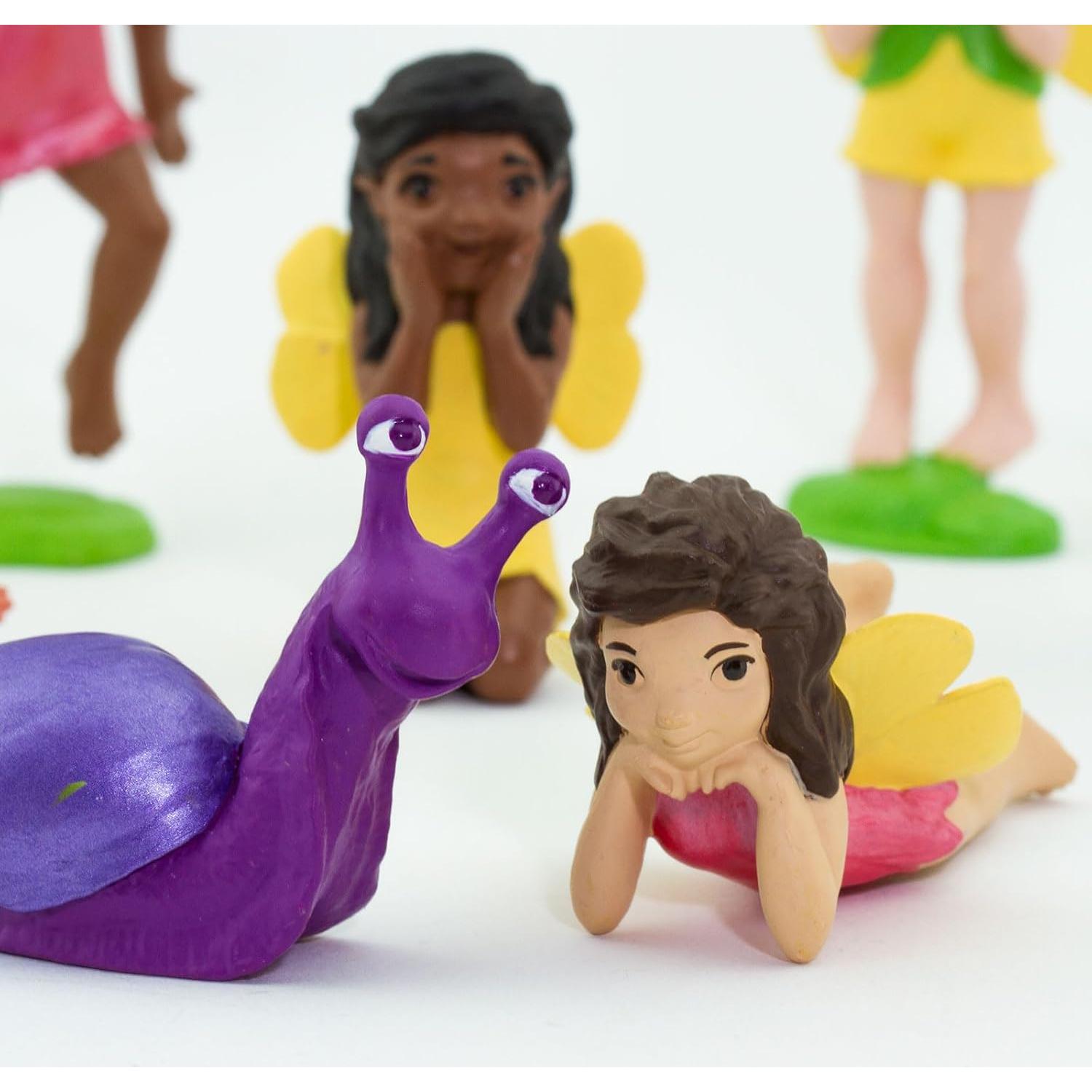 Figuras de Hadas Amigables Safari Ltd. - 10 Piezas Pintadas