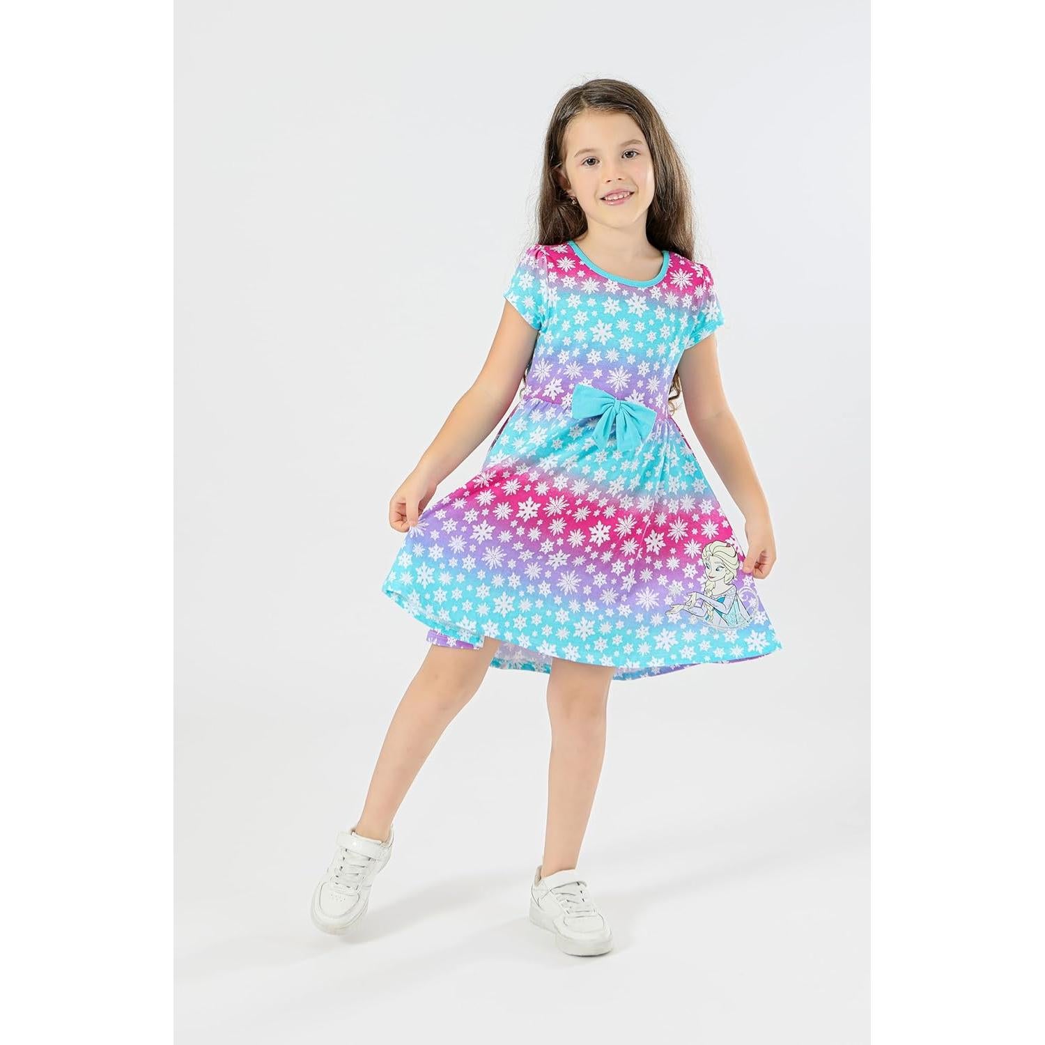 Little Girls' 2 Pack Elsa Frozen Dresses