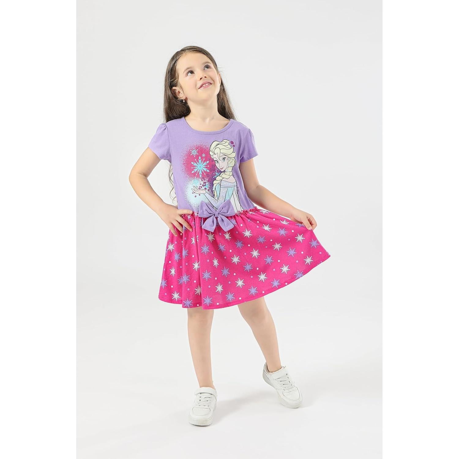 Little Girls' 2 Pack Elsa Frozen Dresses