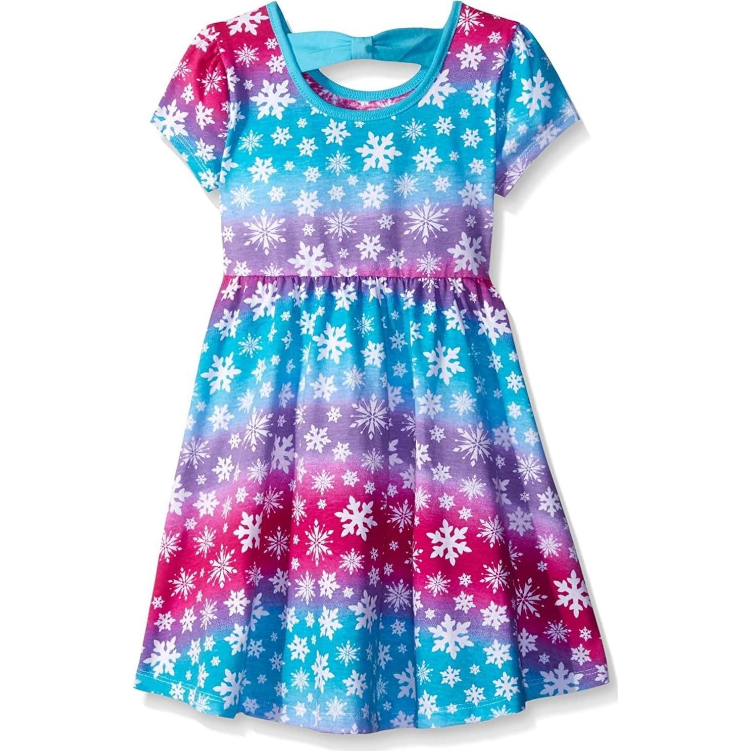Little Girls' 2 Pack Elsa Frozen Dresses