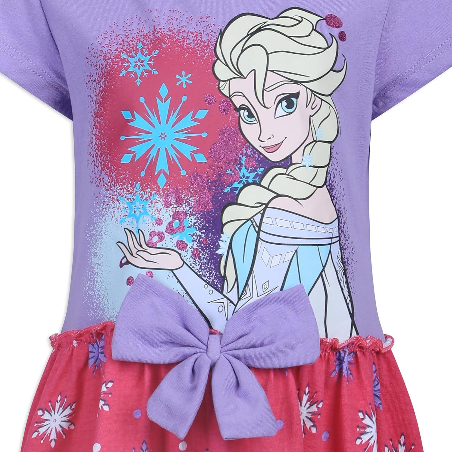 Little Girls' 2 Pack Elsa Frozen Dresses