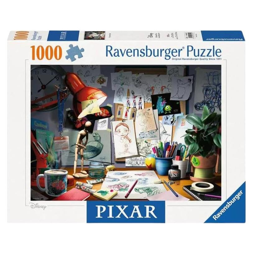 Rompecabezas Ravensburger 1000 Piezas El Escritorio del Artista