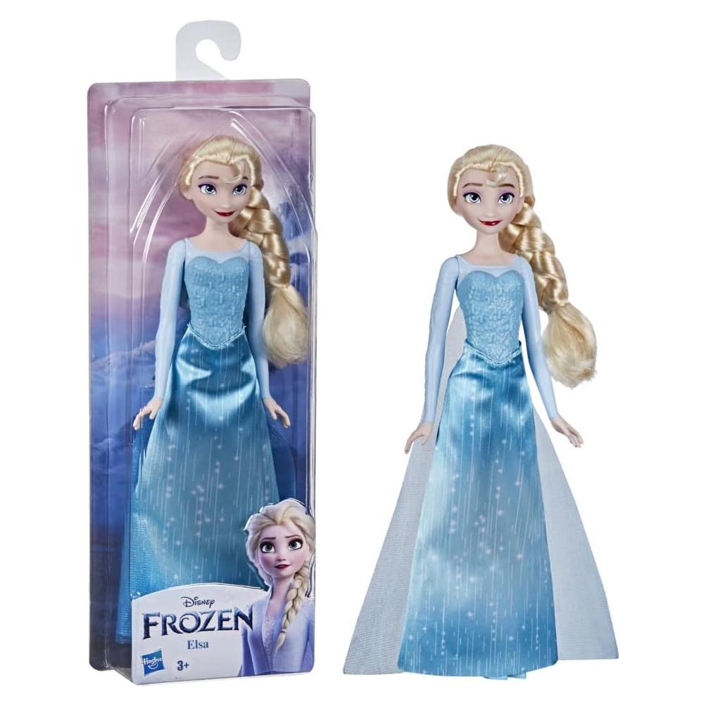 Muñeca Elsa Disney Frozen con Capa y Zapatos 35.56 cm