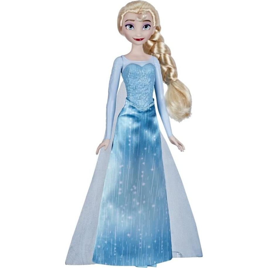 Muñeca Elsa Disney Frozen con Capa y Zapatos 35.56 cm